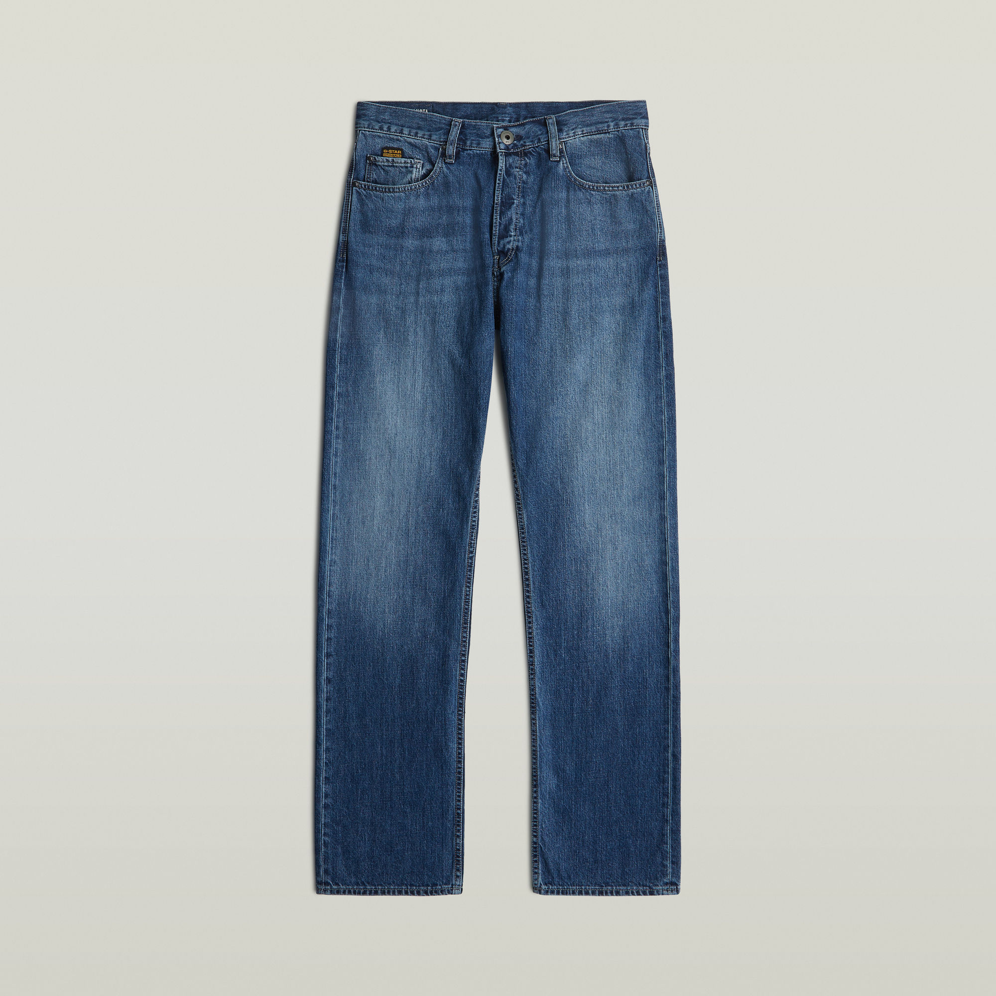G-Star RAW Dakota Regular Straight Jeans Midden blauw Heren