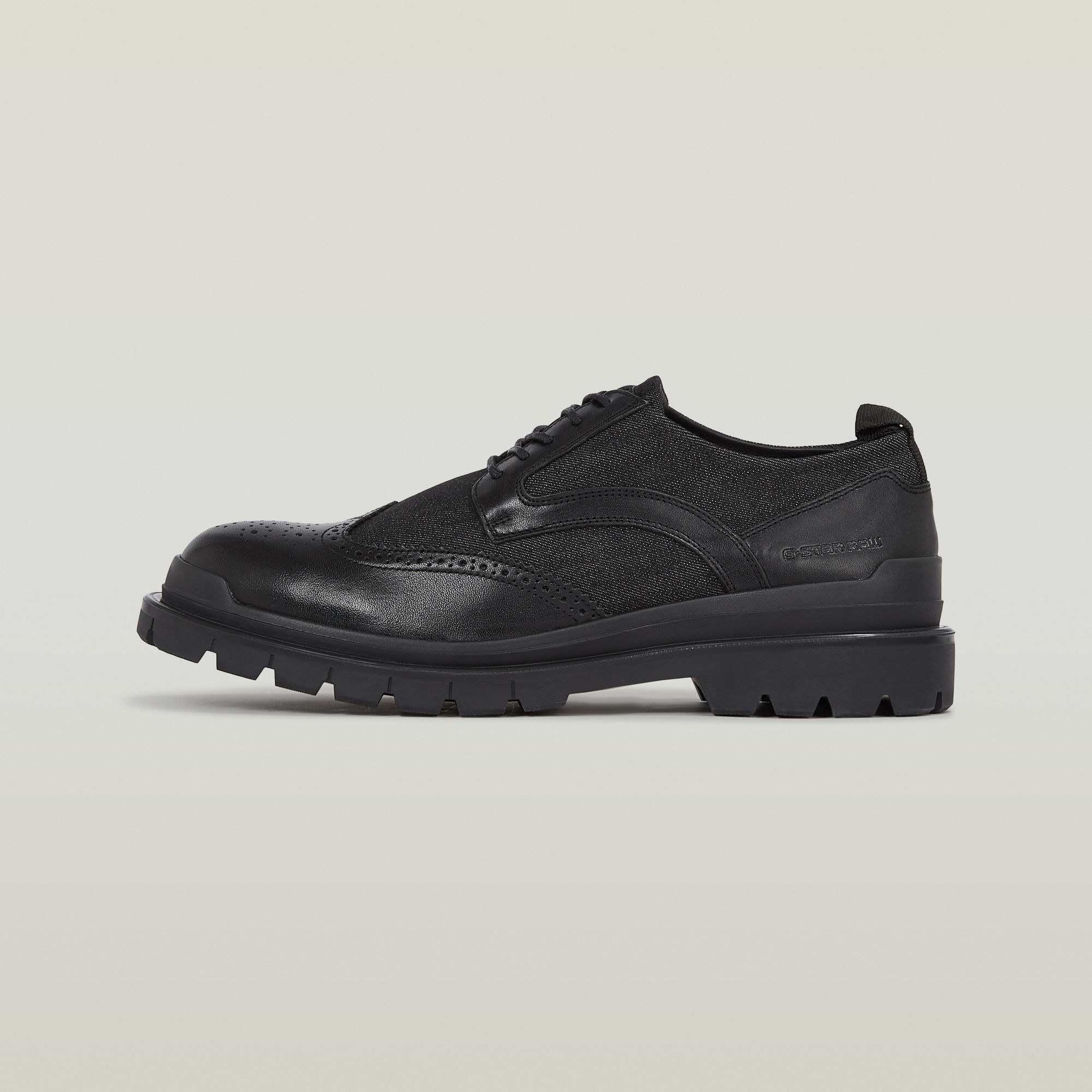 

Blake BRQ Denim Shoes - Black - Men