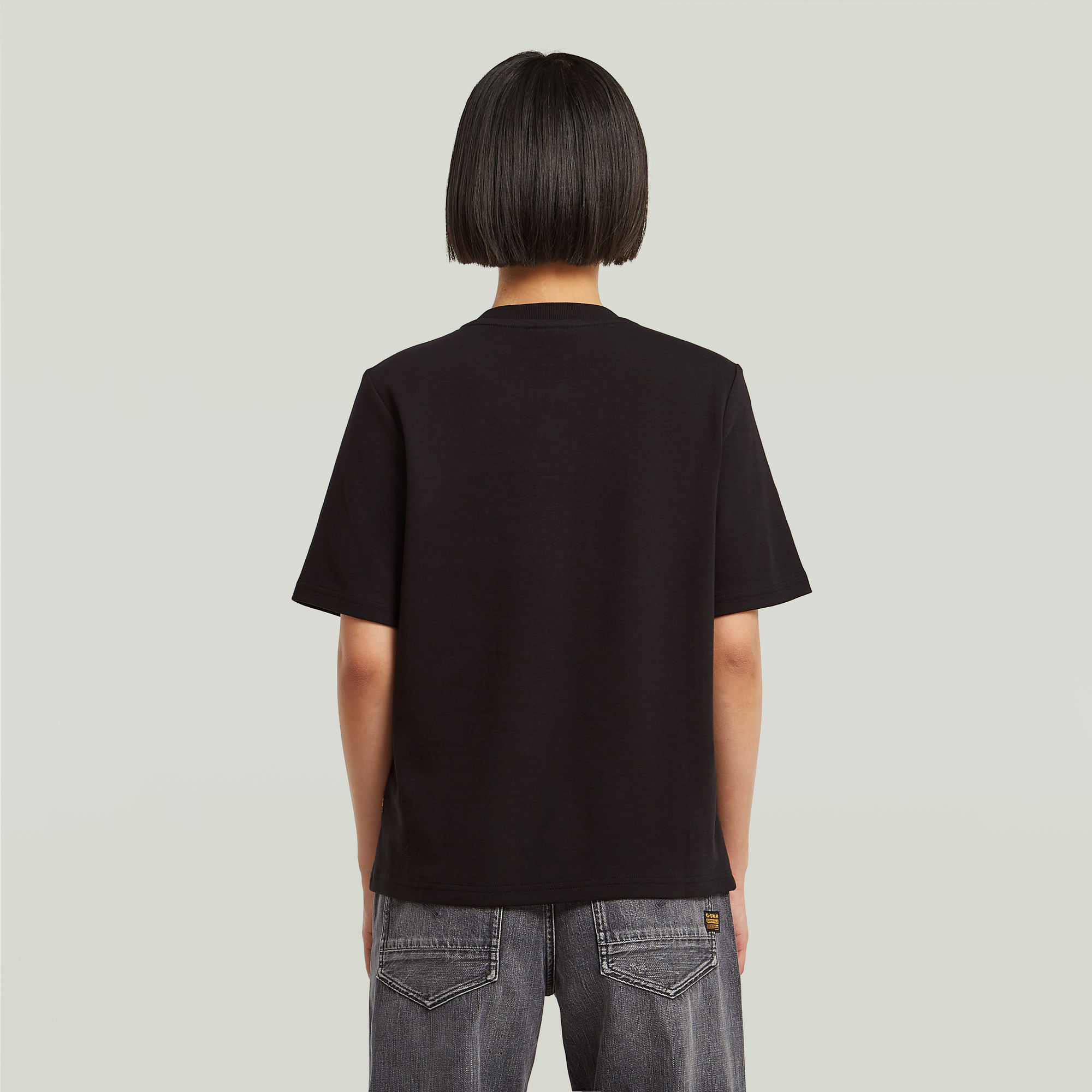 G-Star RAW Script T-shirt Zwart Dames