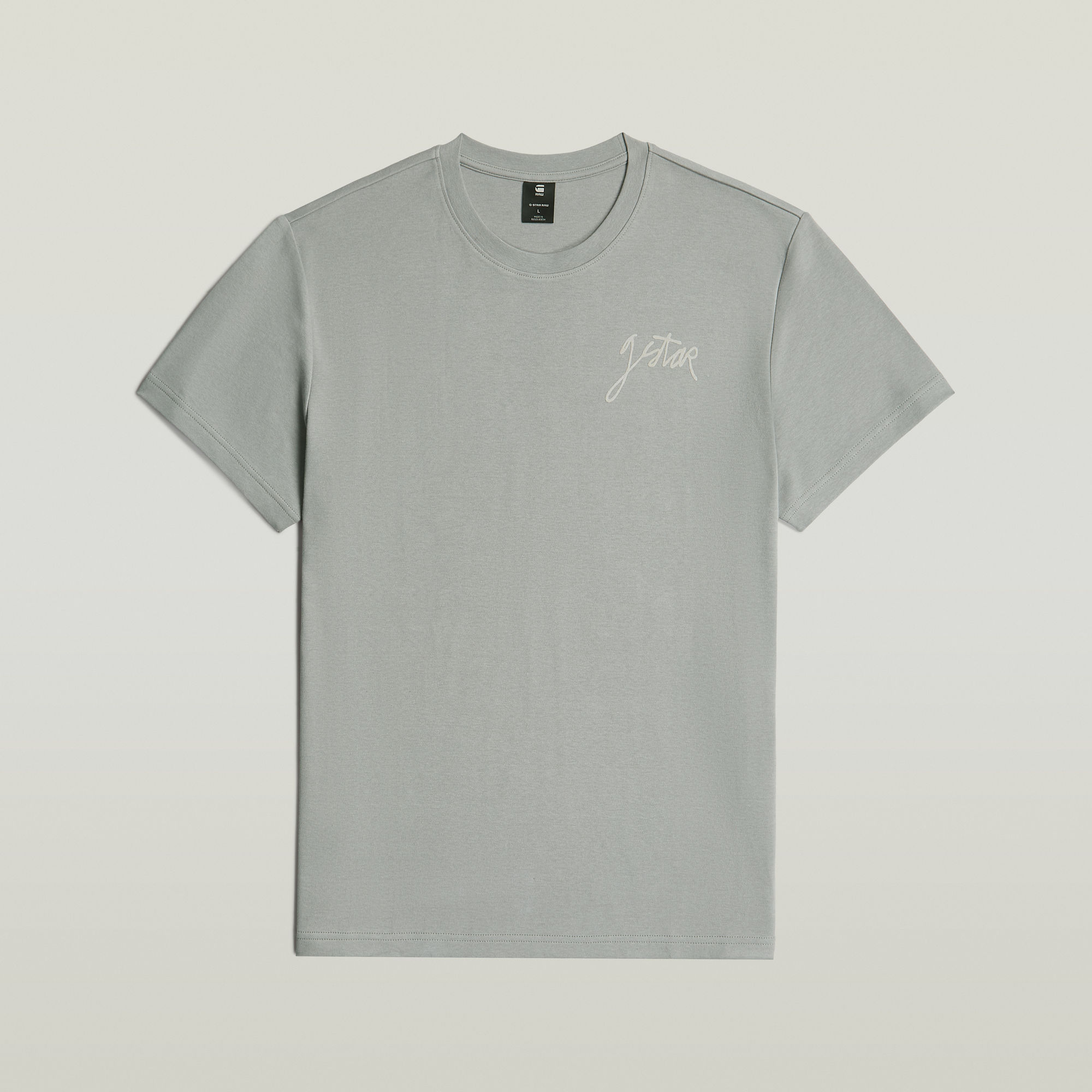 Thumbnail - G-Script T-Shirt - Grau - Herren