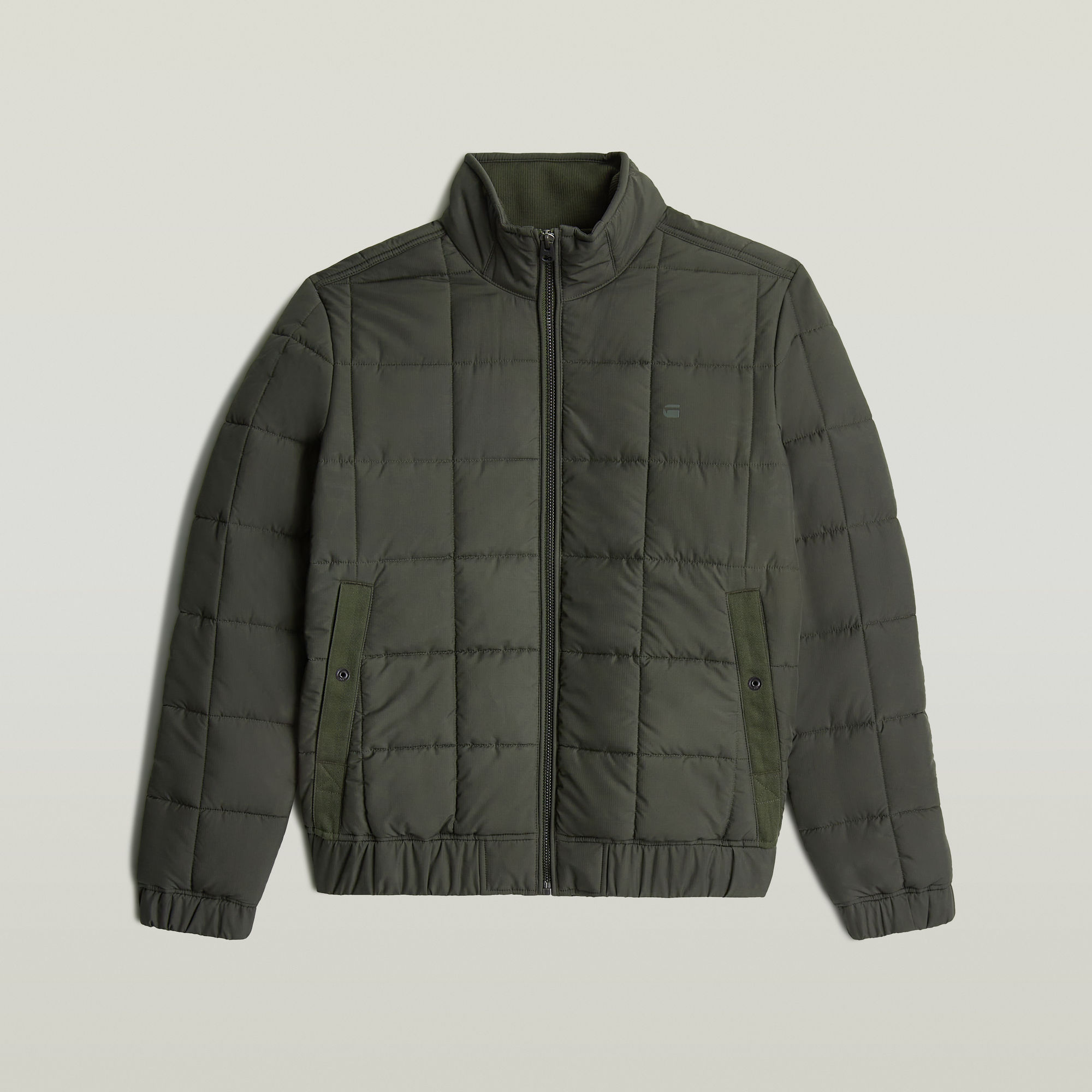 Thumbnail - Meefic Quilted Jacke - Grau - Herren