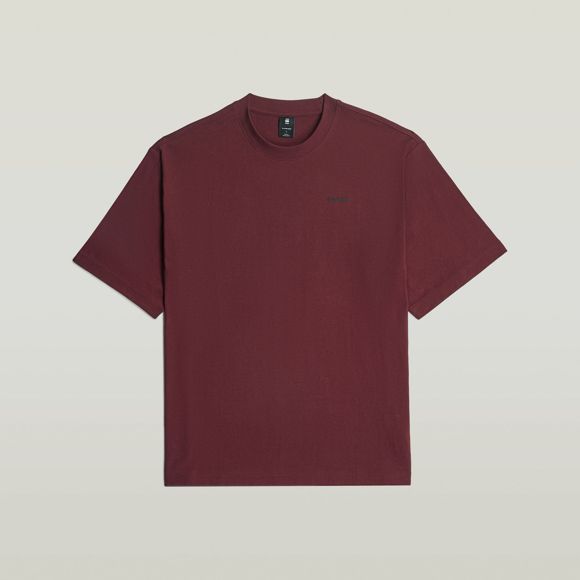 Thumbnail - Boxy Base T-Shirt - Rot - Herren