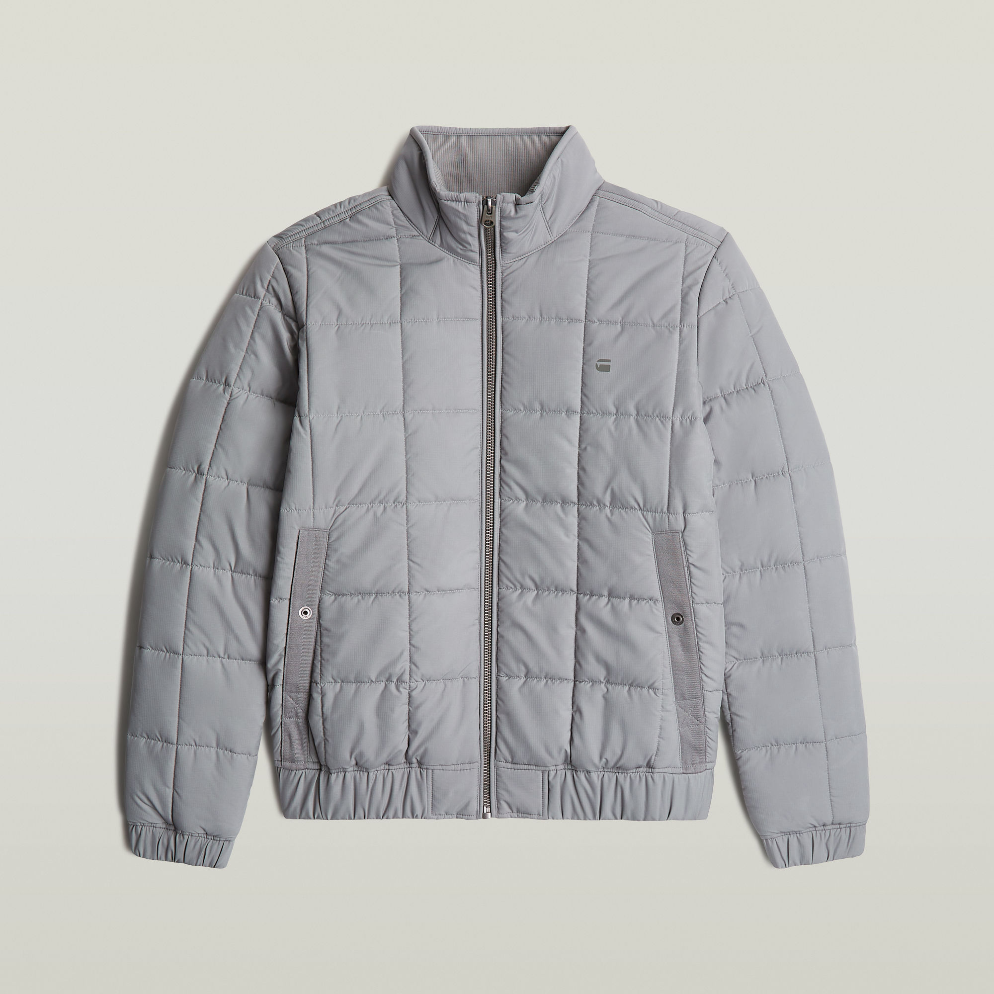 Thumbnail - Meefic Quilted Jacke - Grau - Herren