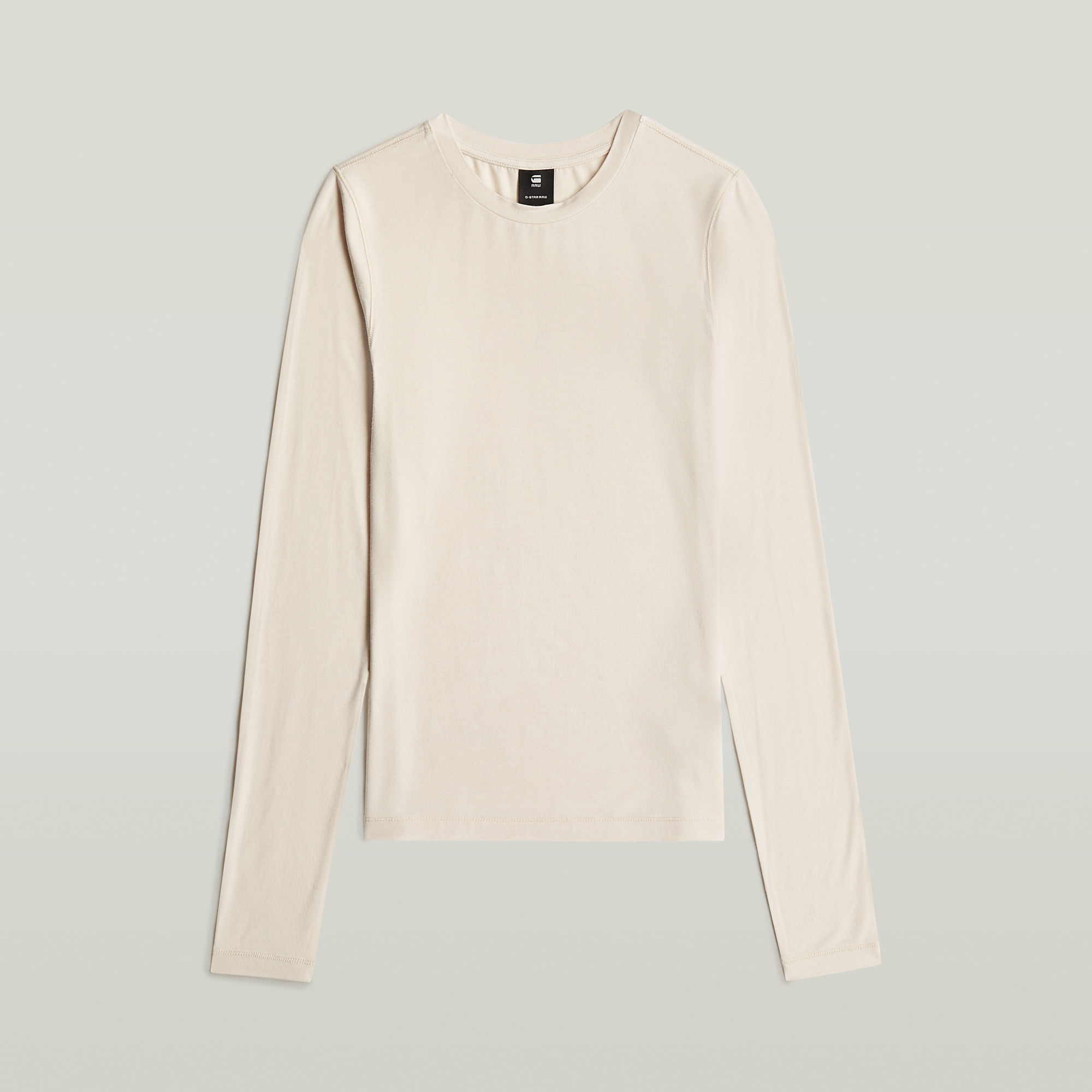 Thumbnail - Crew Slim-T-Shirt - Weiß - Damen