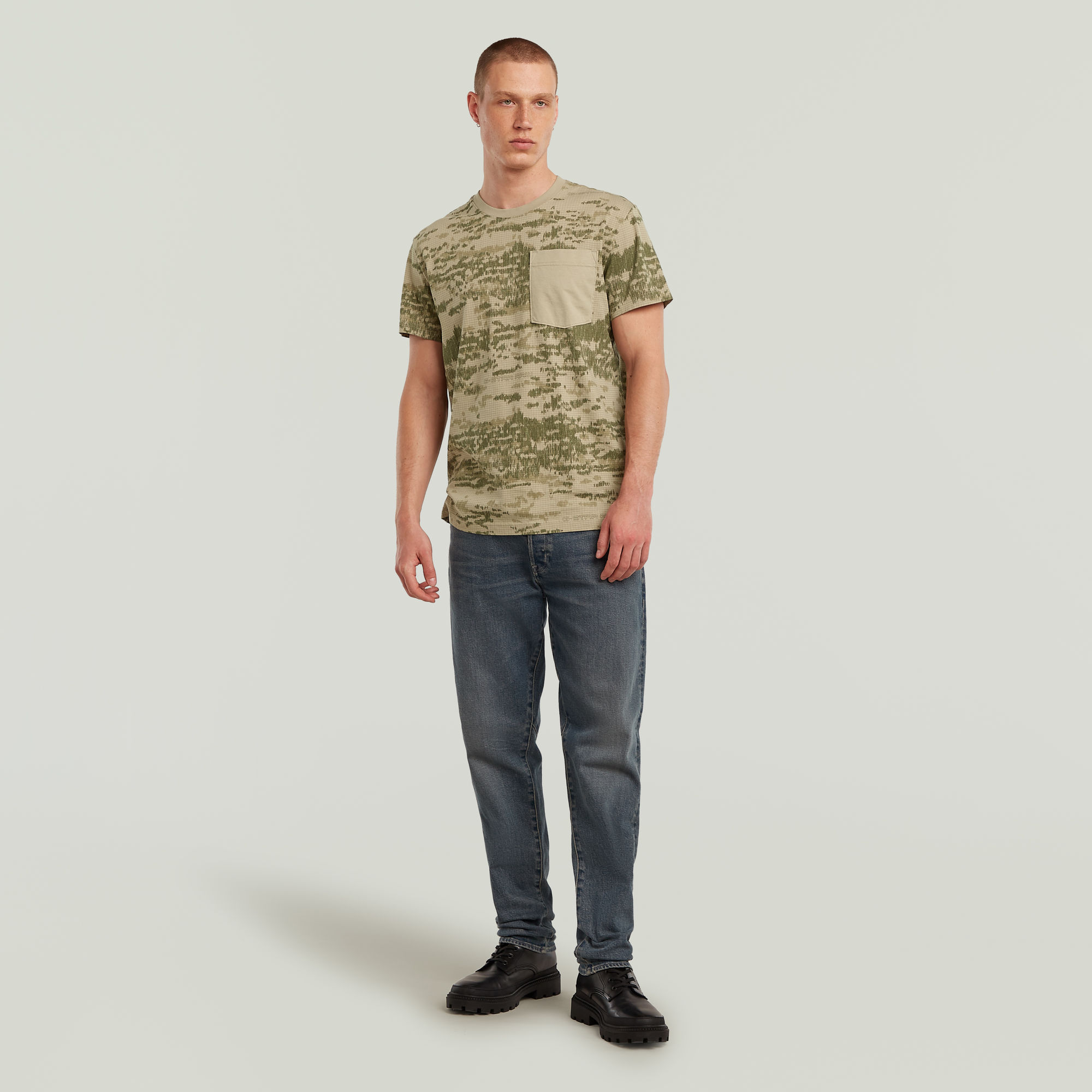 G-Star RAW Camo Pocket T-Shirt Meerkleurig Heren