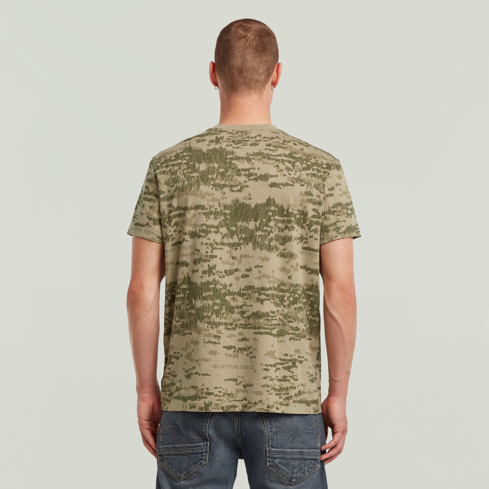 G-Star RAW Camo Pocket T-Shirt Meerkleurig Heren