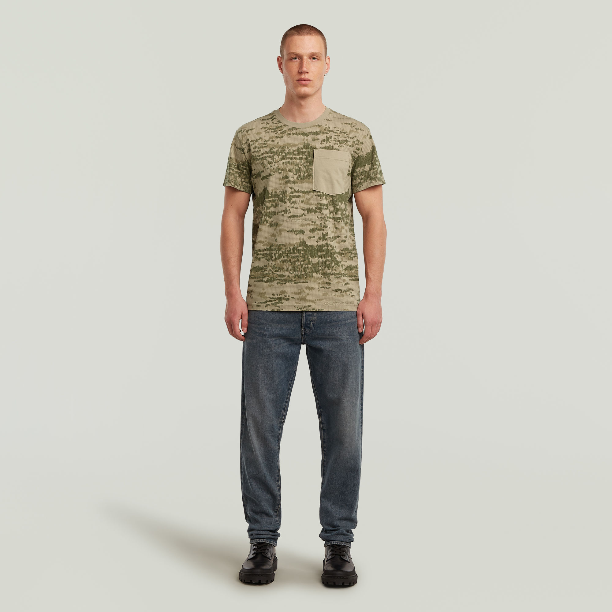 G-Star RAW Camo Pocket T-Shirt Meerkleurig Heren