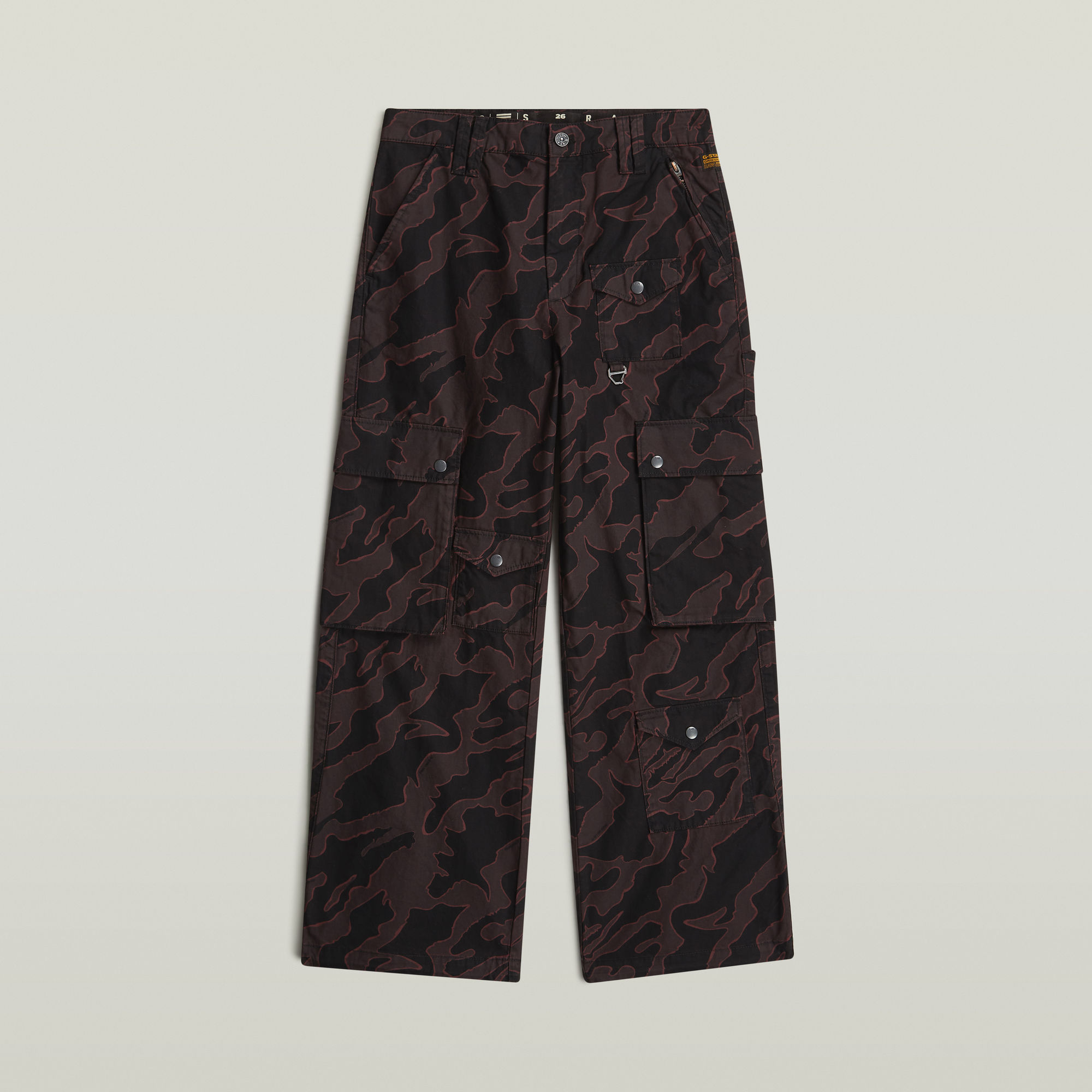 Thumbnail - Mega Cargohose - Mehrfarbig - Damen