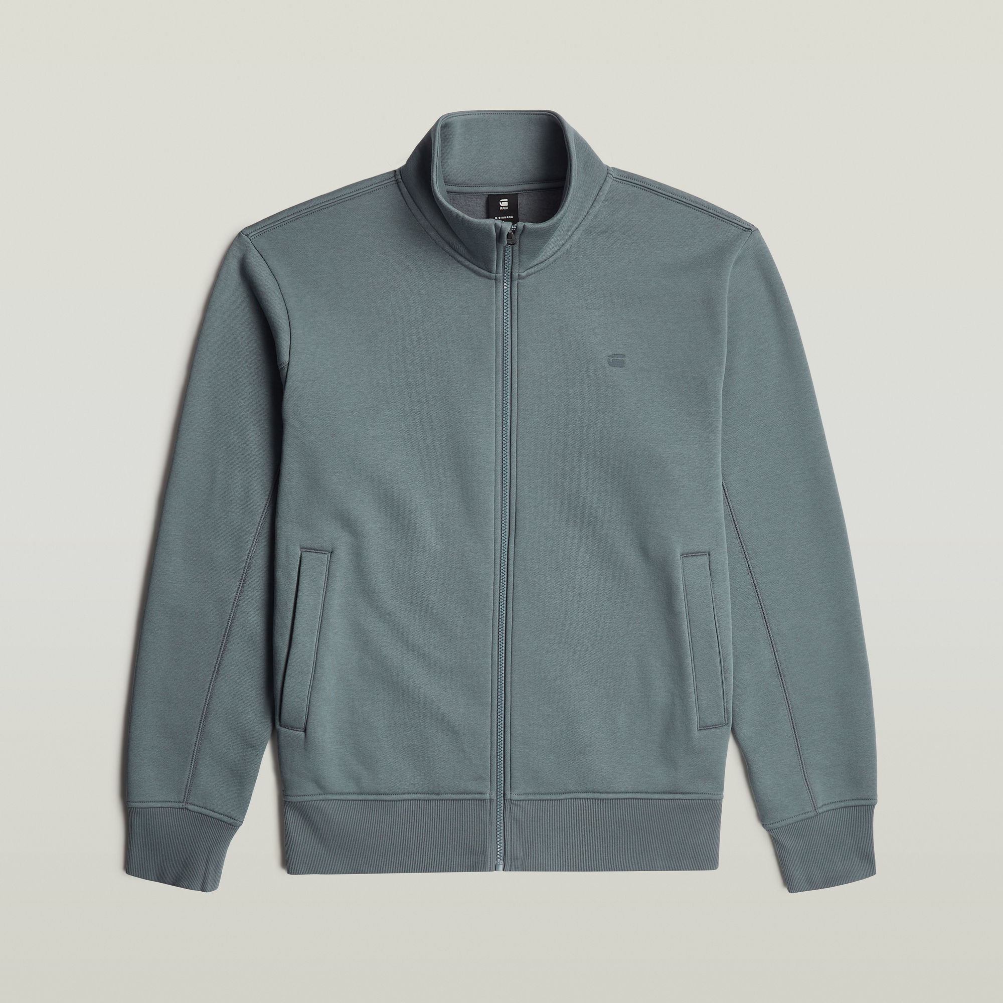 Thumbnail - Track Jacket Sweatshirt - Grau - Herren