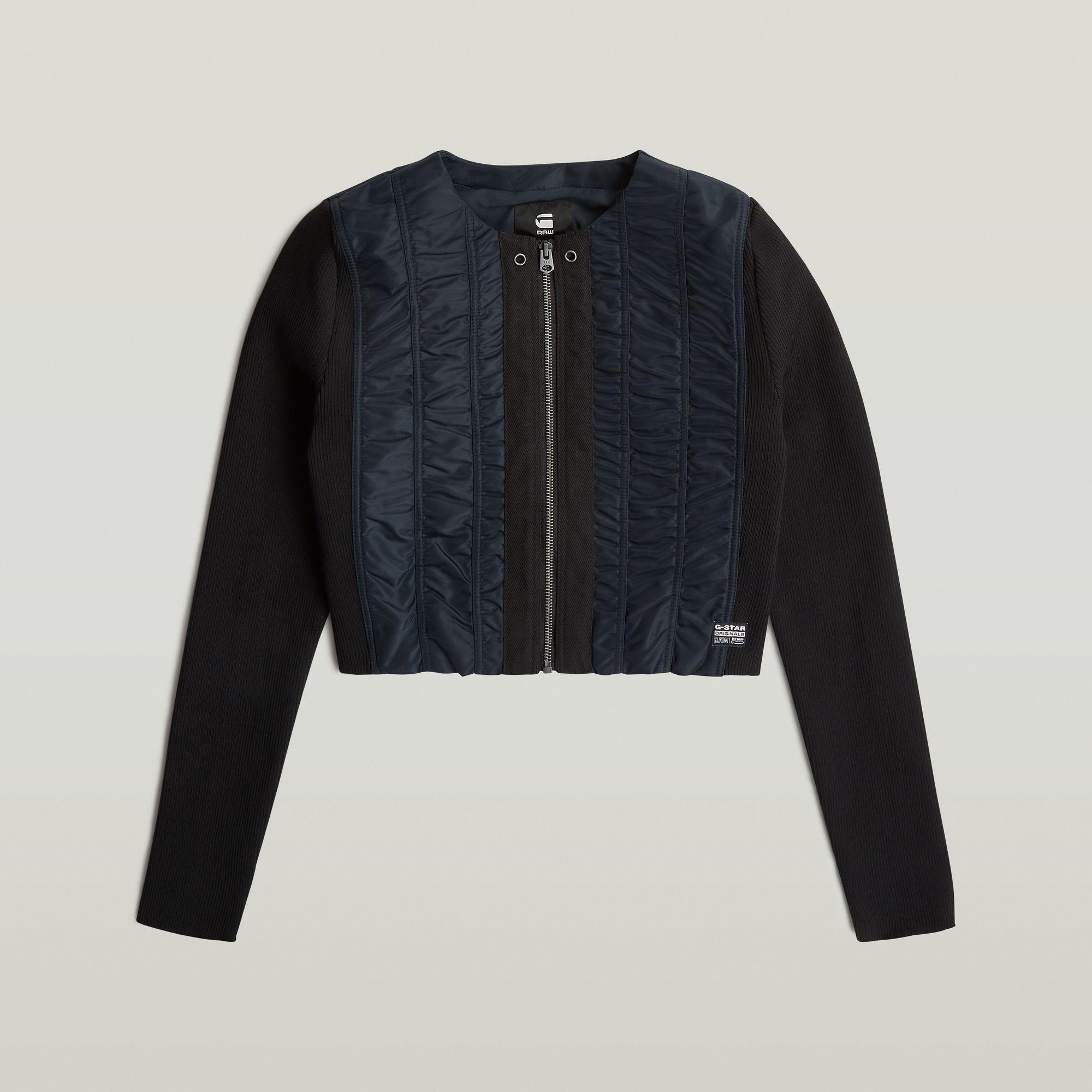 Thumbnail - MA-1 Overshirt - Dunkelblau - Damen