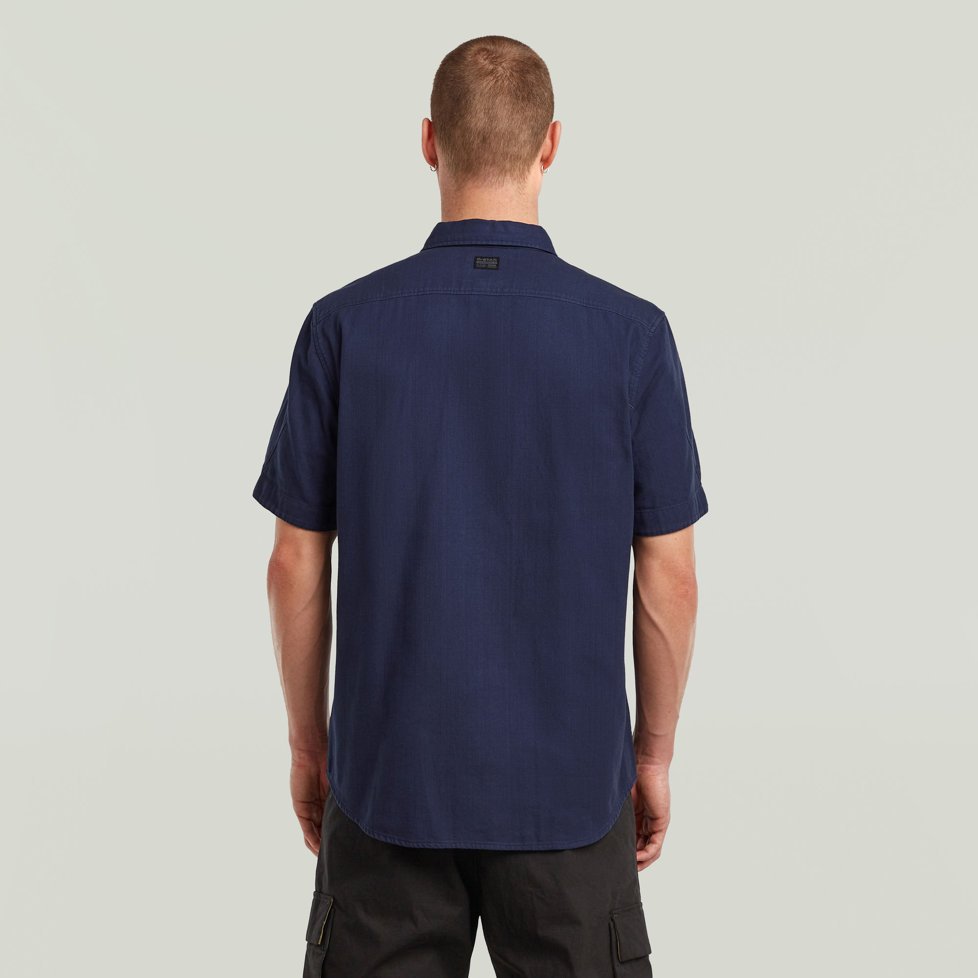 G-Star RAW Marine Slim Shirt Donkerblauw Heren