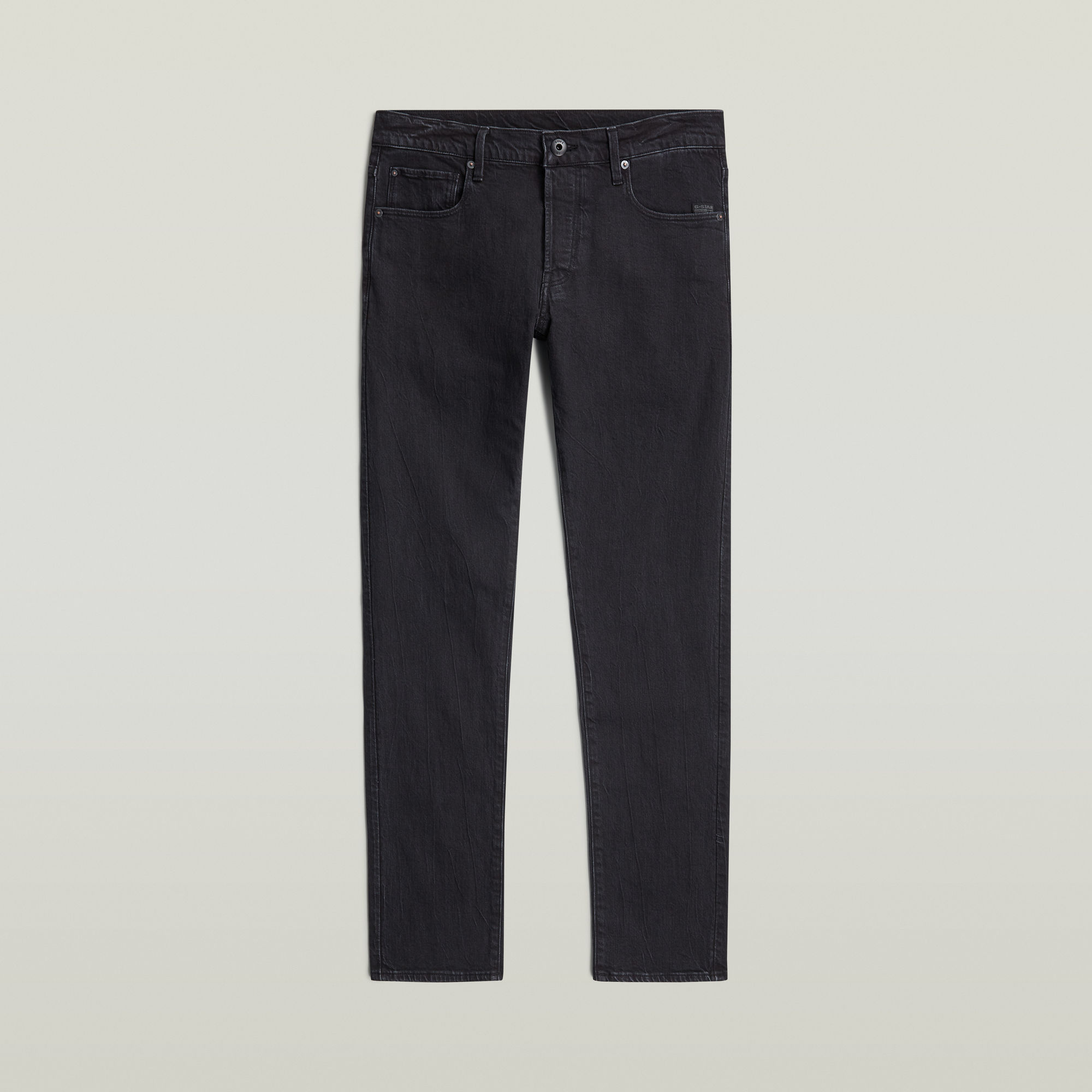 Thumbnail - 3301 Regular Tapered Jeans - Schwarz - Herren