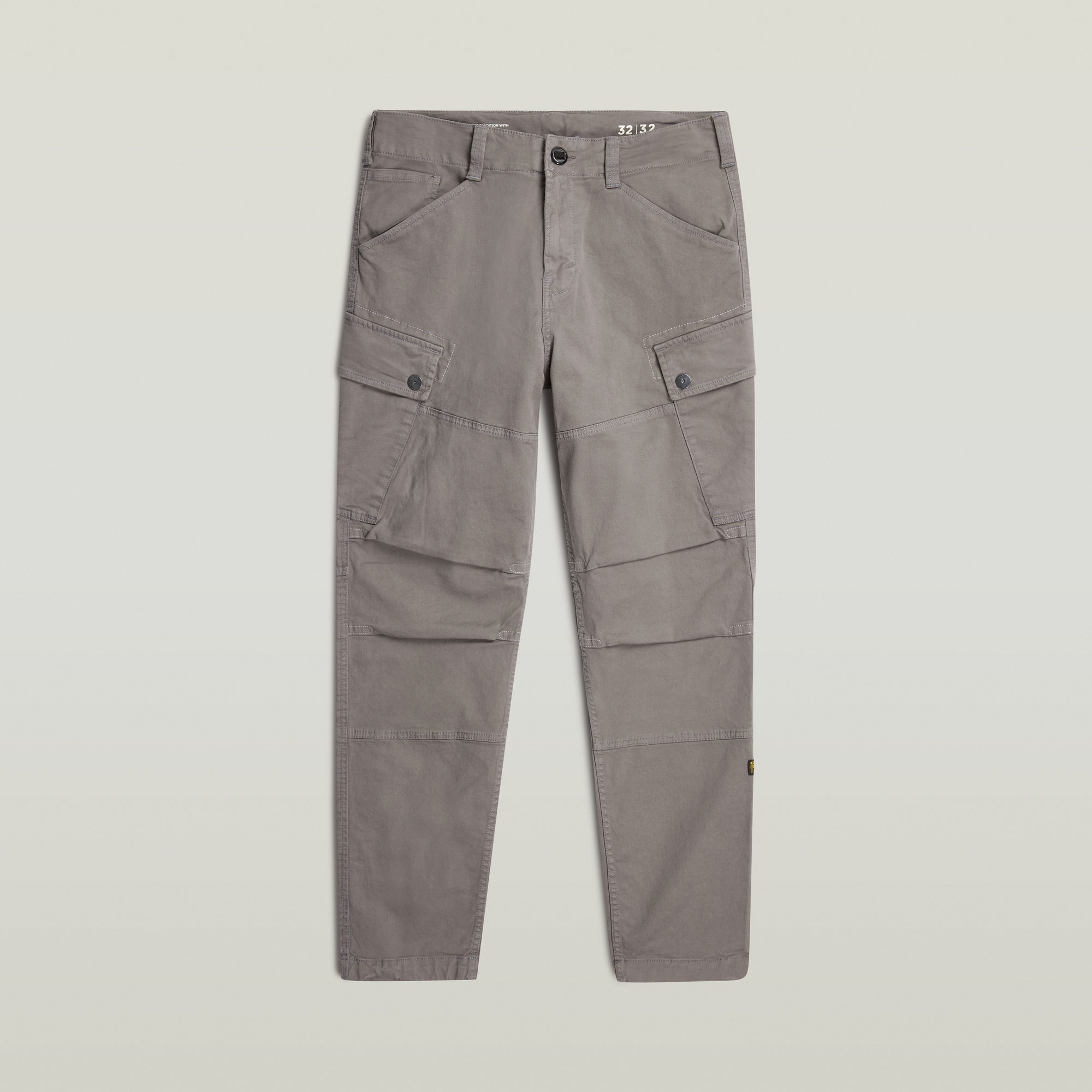 G-Star RAW Roxic Straight Tapered Cargo Broek Grijs Heren