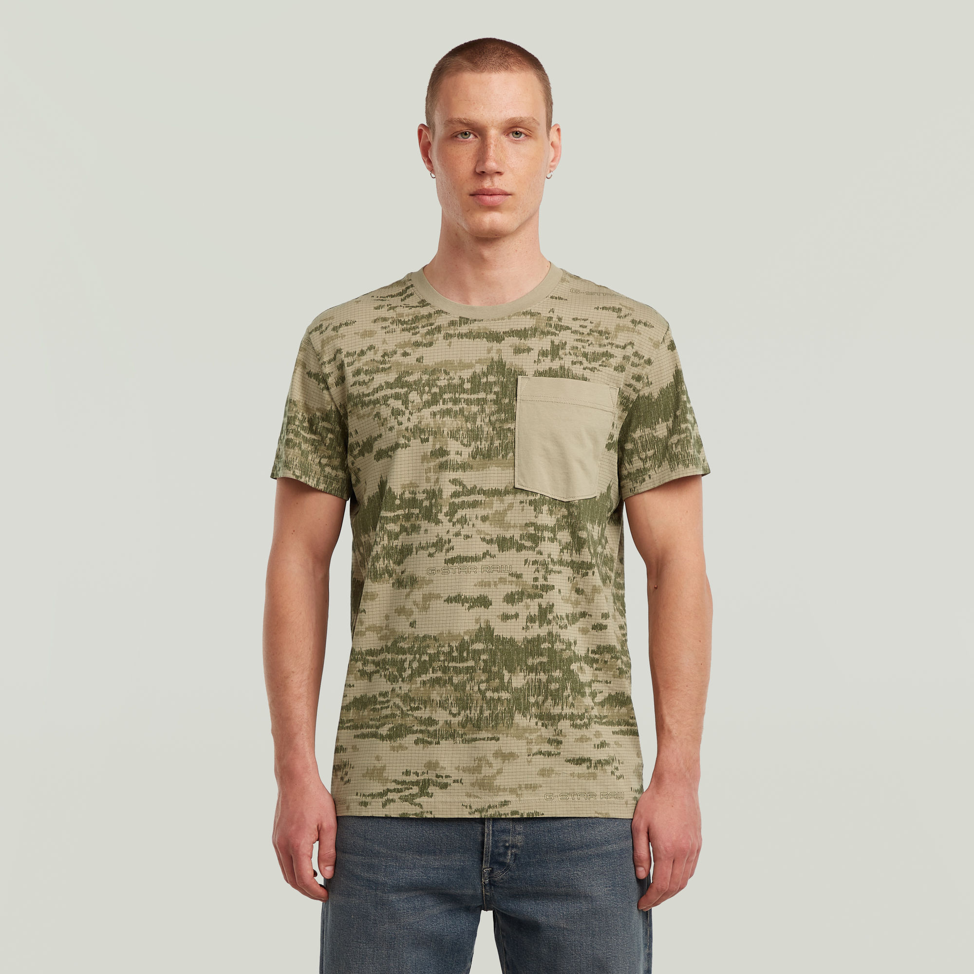 

Camo Pocket T-Shirt - Multi color - Men
