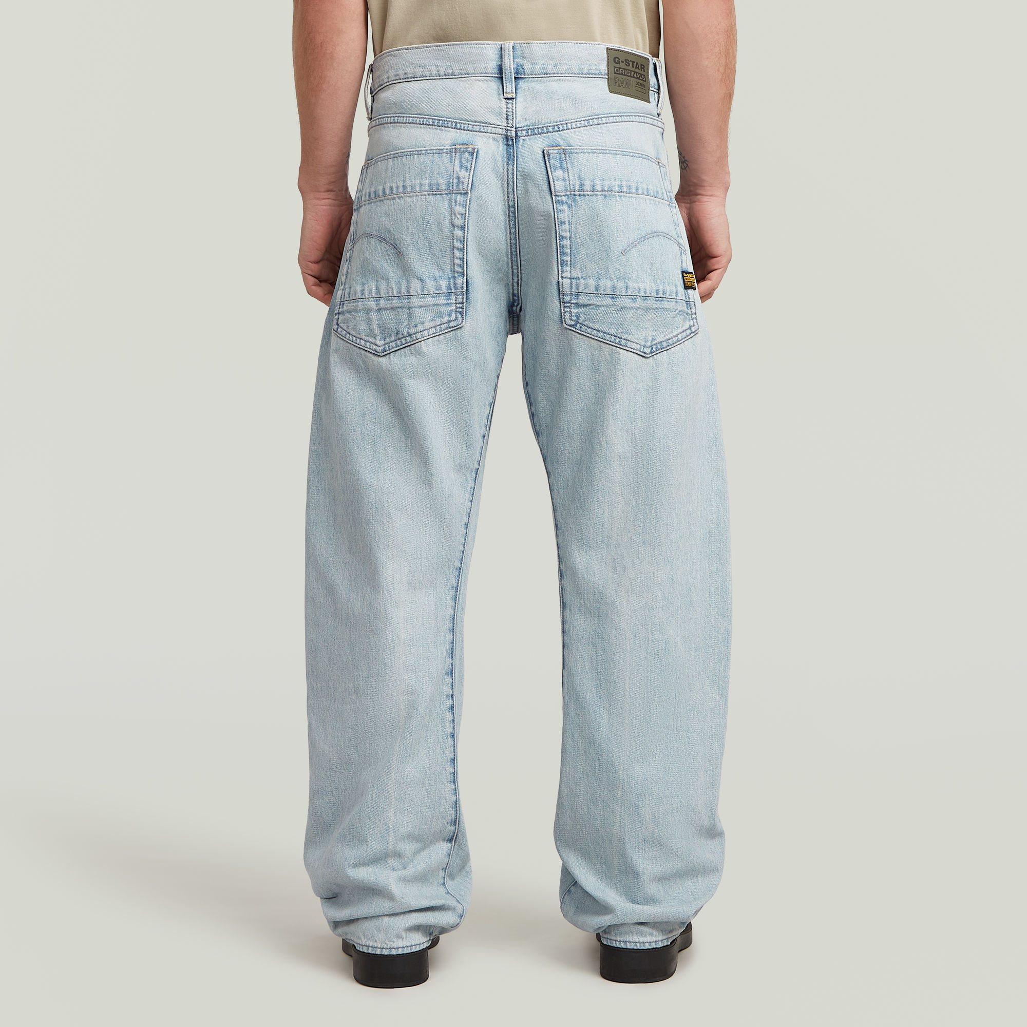 G-Star RAW Bend 3D Loose Jeans Lichtblauw Heren