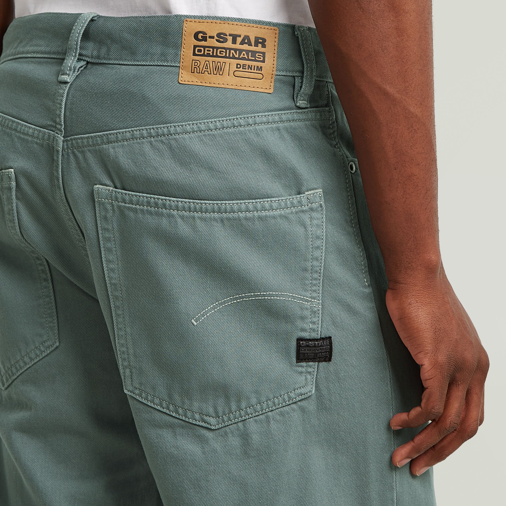 G-Star RAW Type 96 Loose Jeans Groen Heren