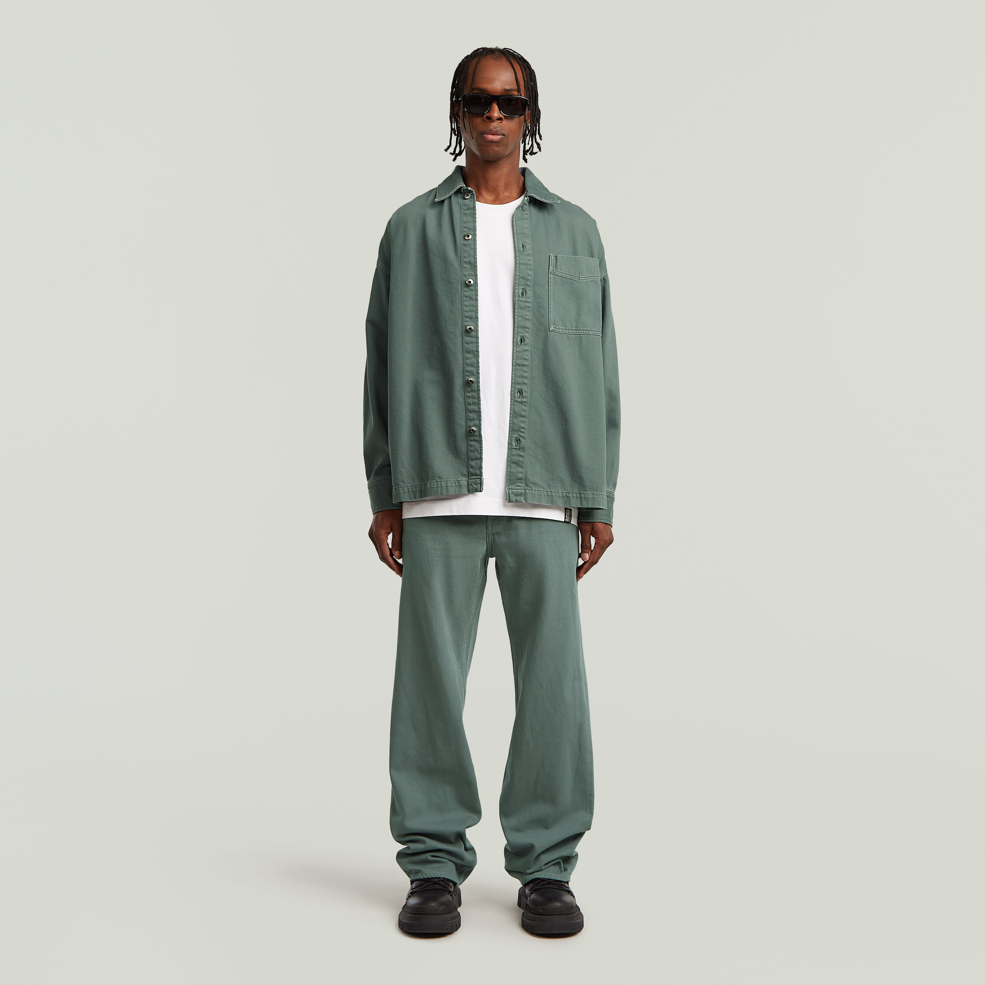 G-Star RAW Type 96 Loose Jeans Groen Heren