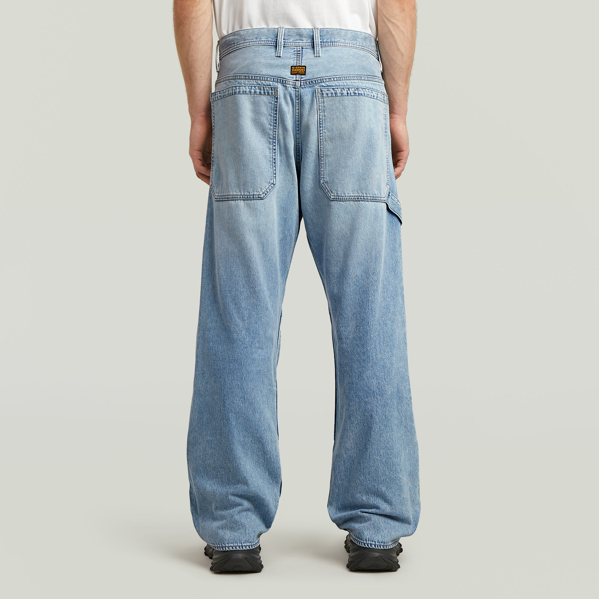 G-Star RAW Carpenter 3D Loose Jeans Lichtblauw Heren
