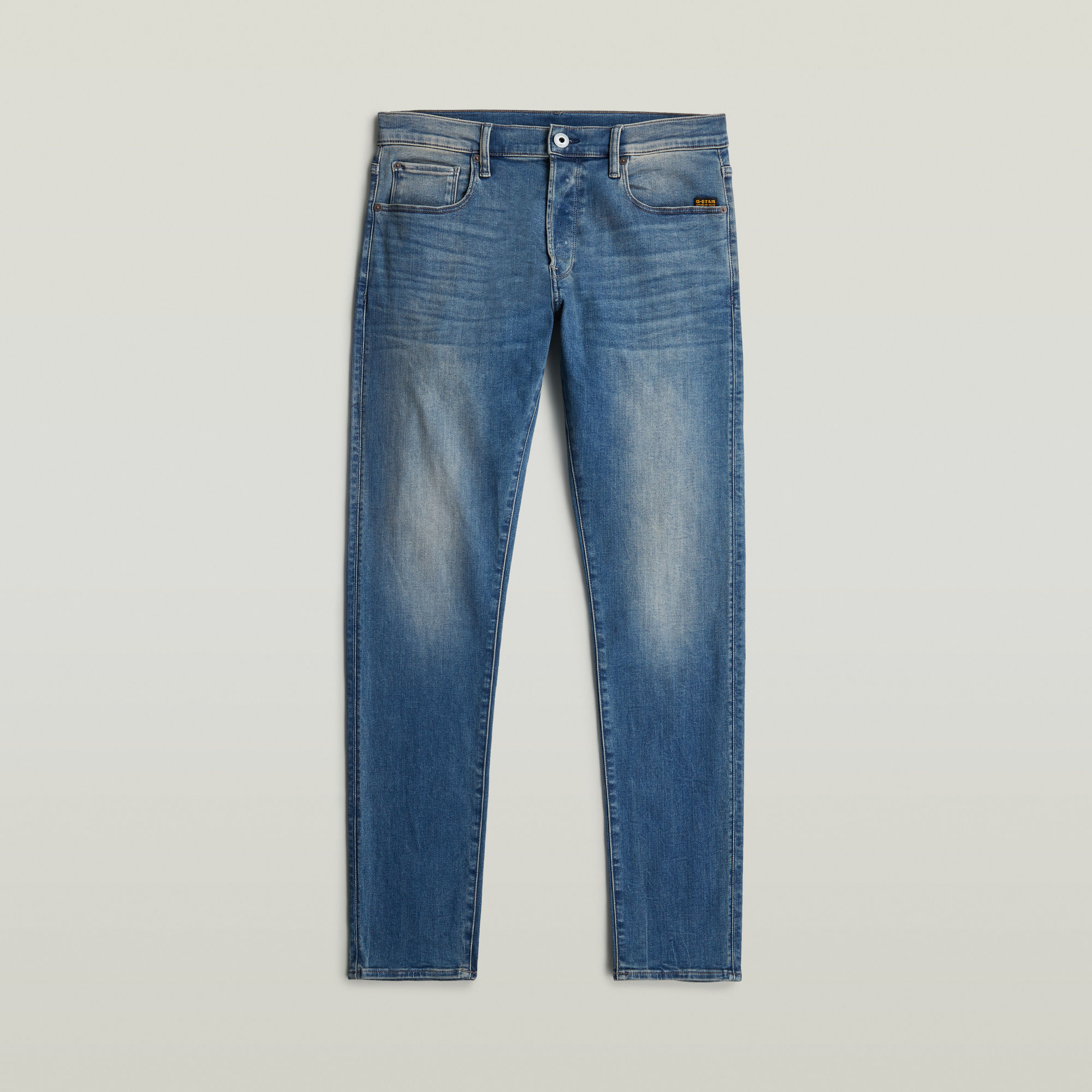 G-Star RAW 3301 Slim Jeans II Midden blauw Heren