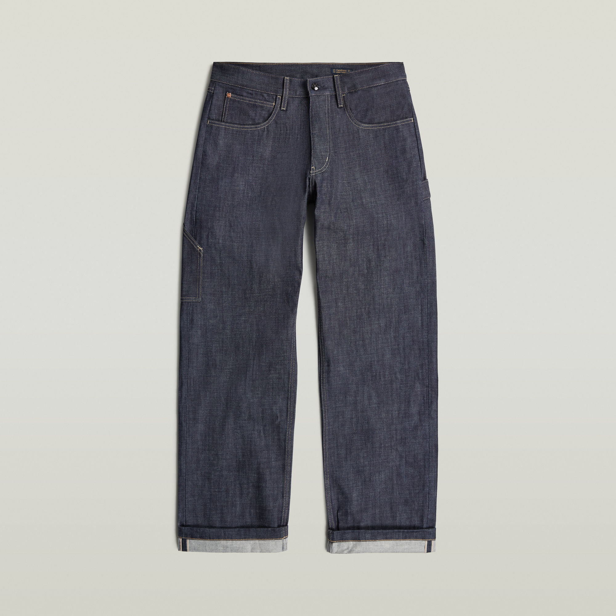 Thumbnail - MN Type 96 Selvedge Loose Jeans - Dunkelblau - Herren