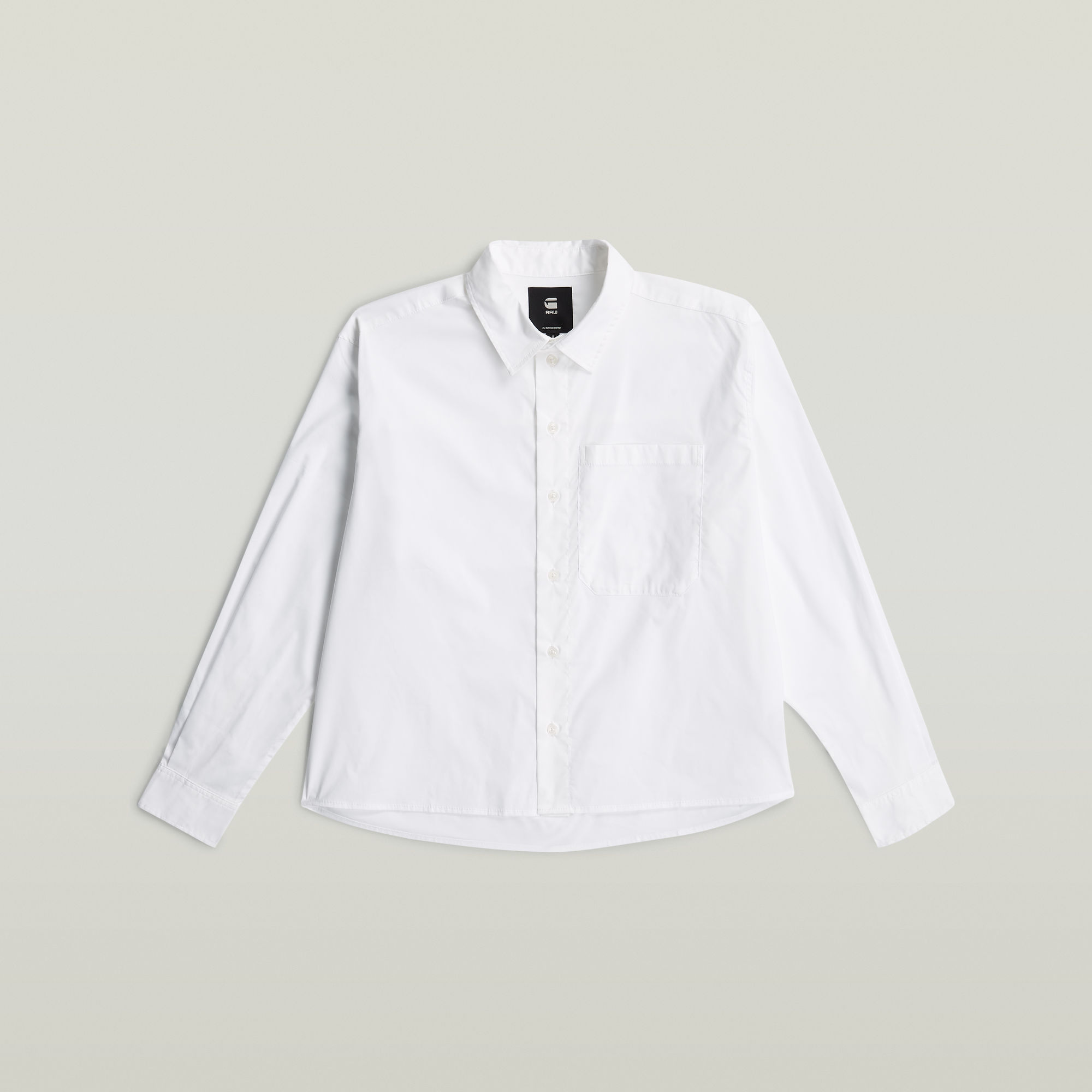 G-Star RAW One Pocket Regular Shirt Wit Dames