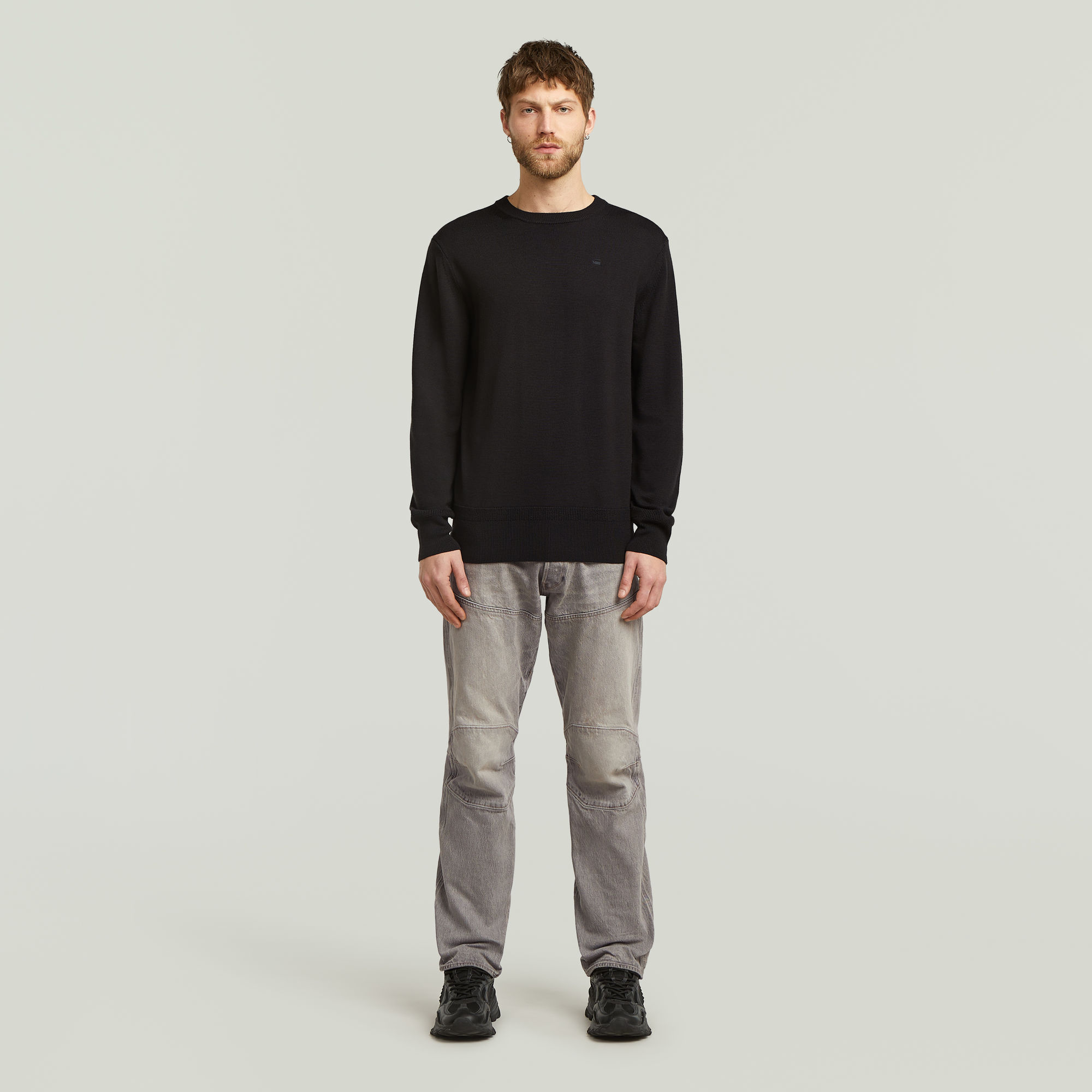 Thumbnail - Premium Core Knit - Schwarz - Herren