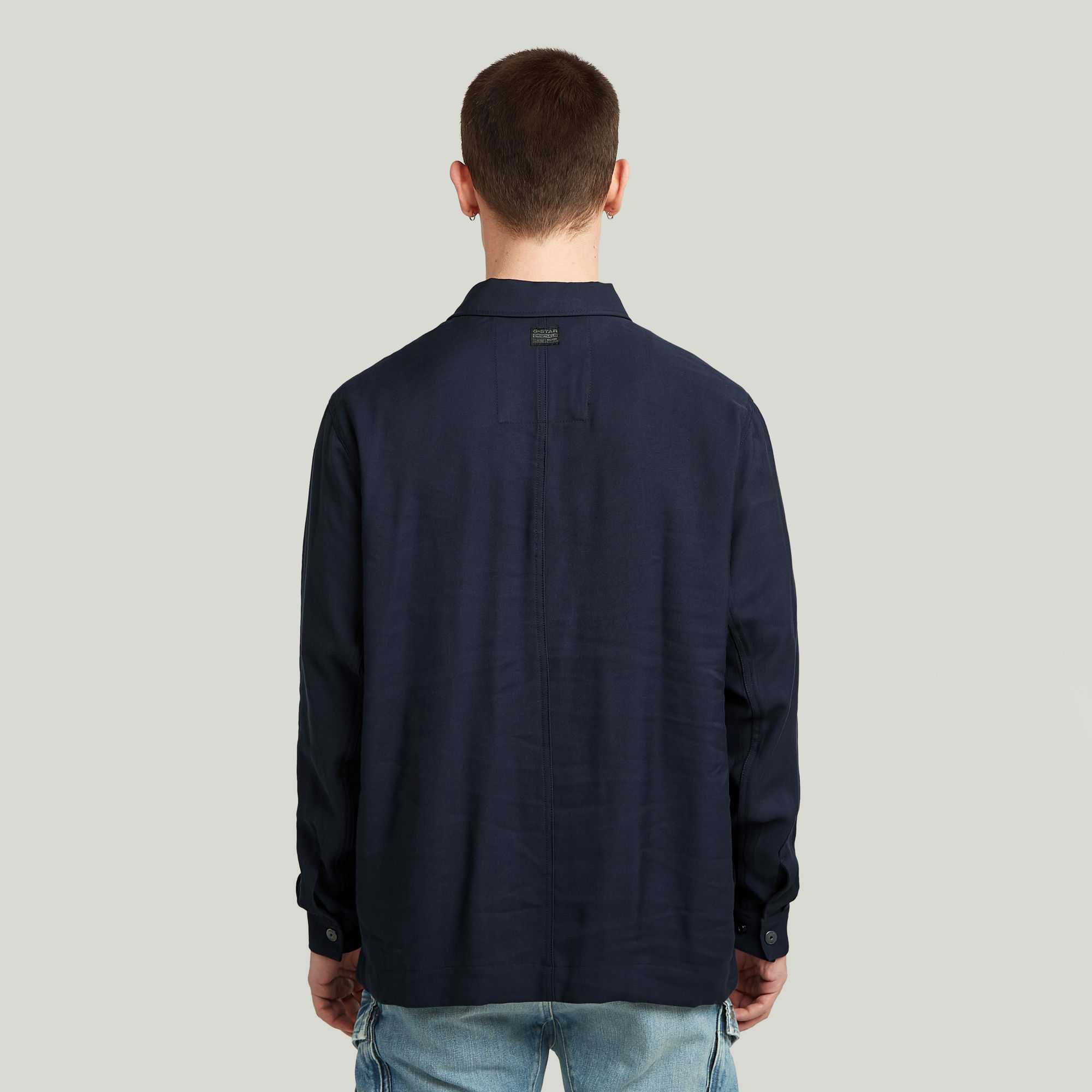 G-Star RAW Zip Jack Donkerblauw Heren