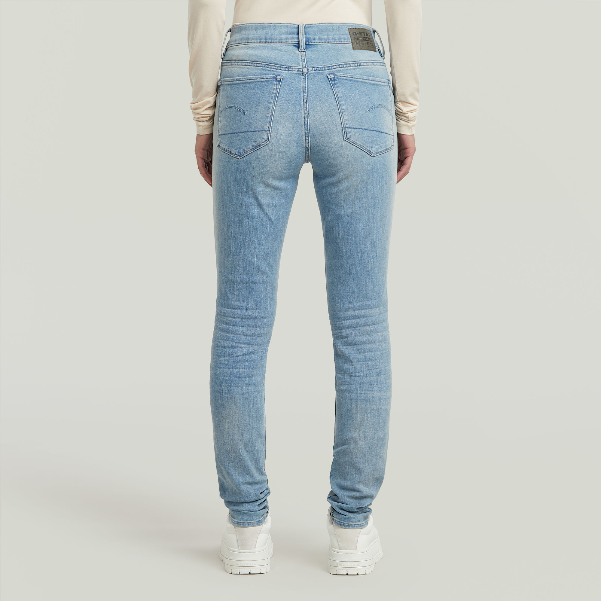 G-Star RAW 3301 Skinny Jeans II Midden blauw Dames