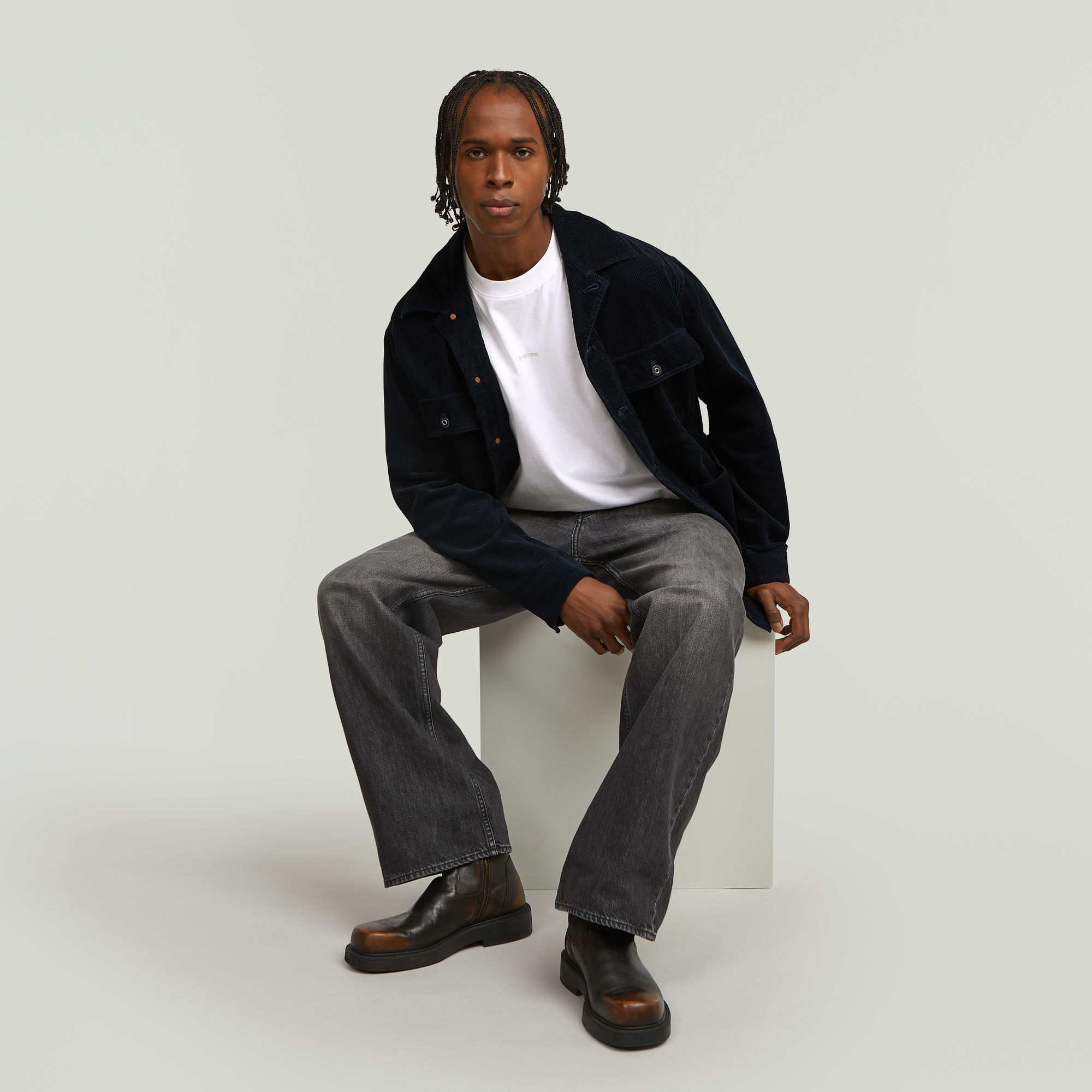 G-Star RAW Chore Jack Donkerblauw Heren