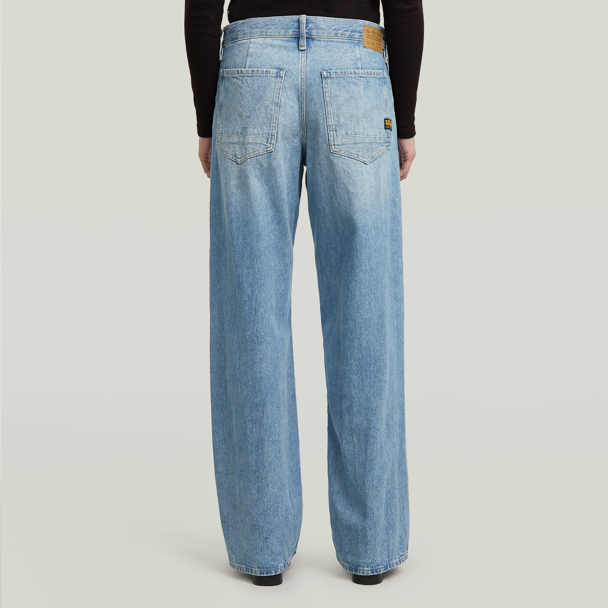 G-Star RAW Judee Snaps Loose Jeans Midden blauw Dames