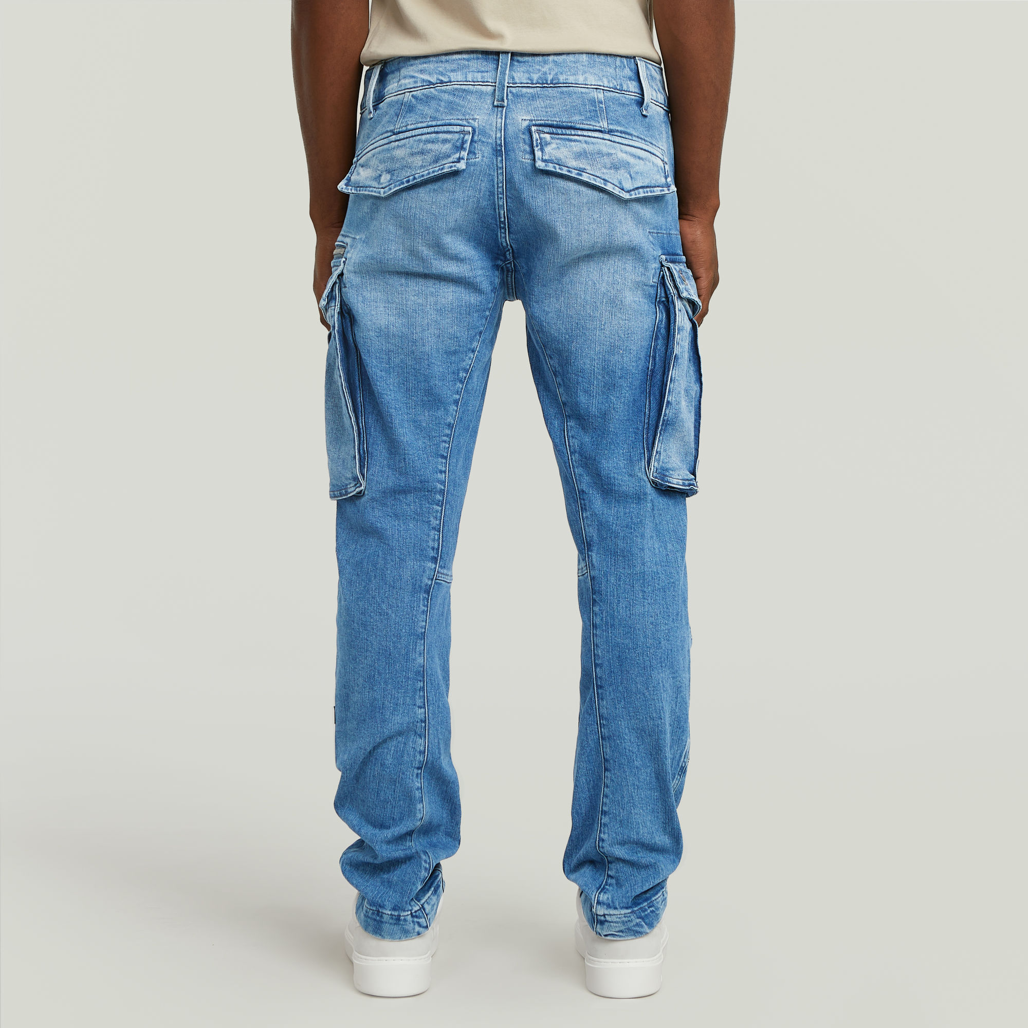 G-Star RAW Rovic Zip 3D Regular Tapered Denim Midden blauw Heren