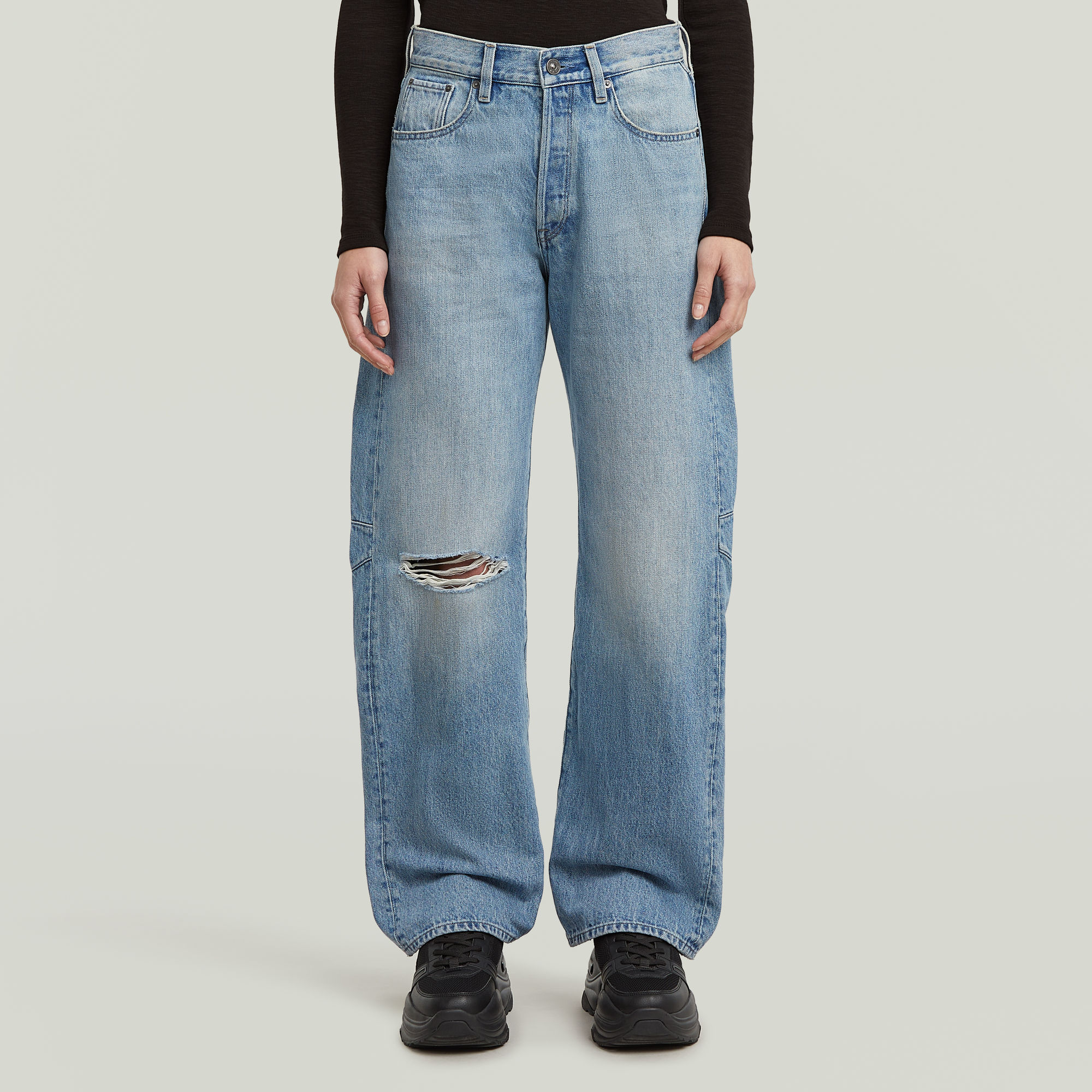 

Bowey 3D Boyfriend Jeans - Hellblau - Damen
