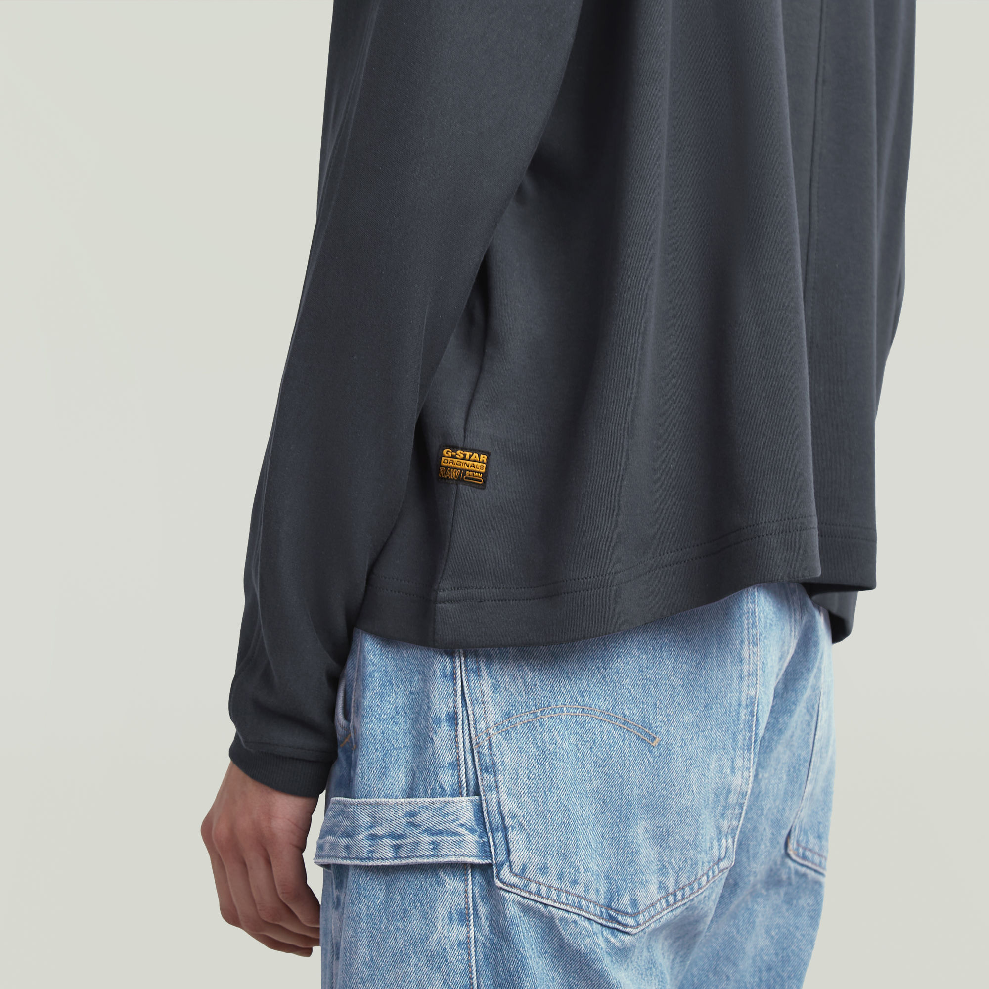 G-Star RAW A Line Oversized T-shirt Donkerblauw Dames