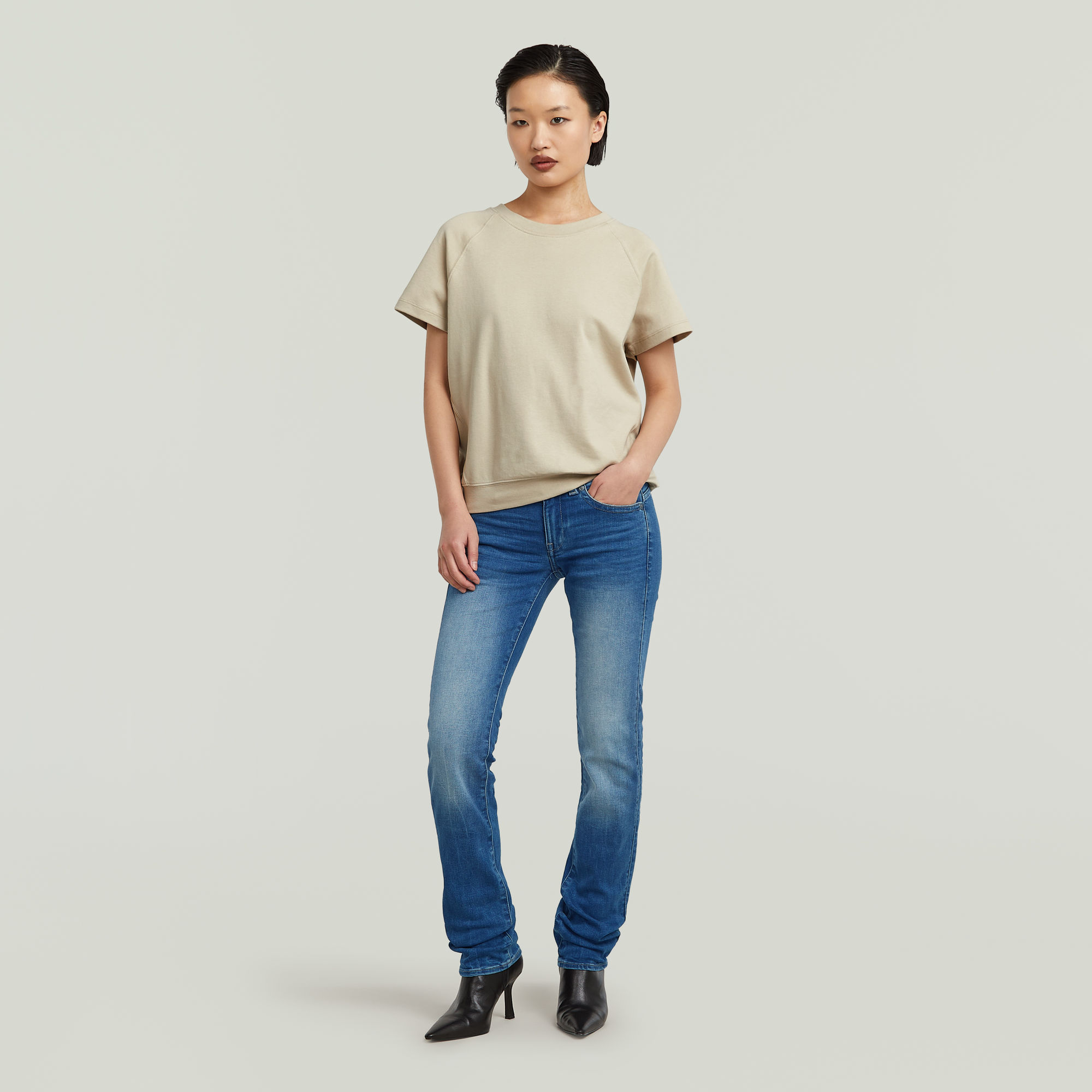 G-Star RAW Midge Straight Jeans II Anders Dames