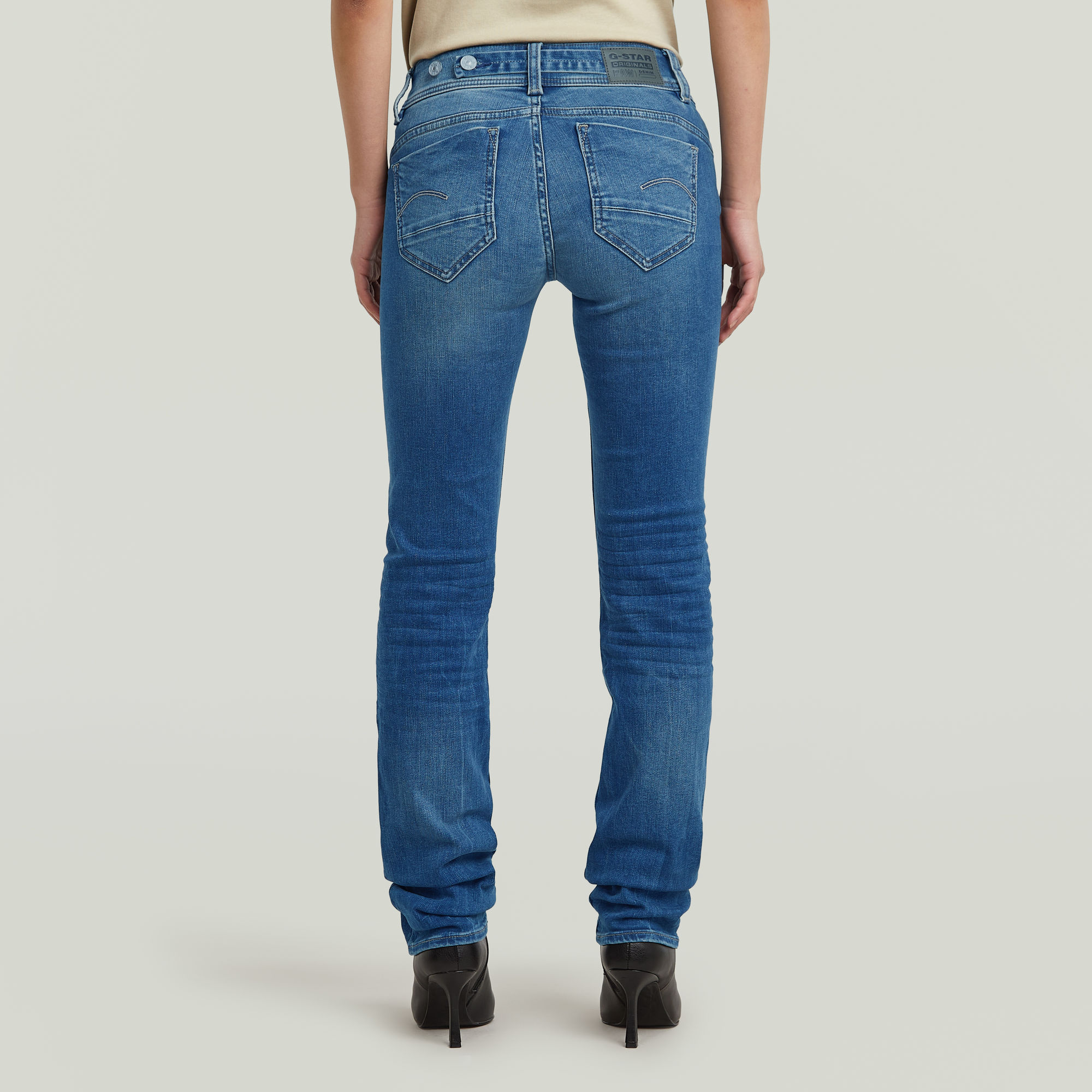 G-Star RAW Midge Straight Jeans II Anders Dames