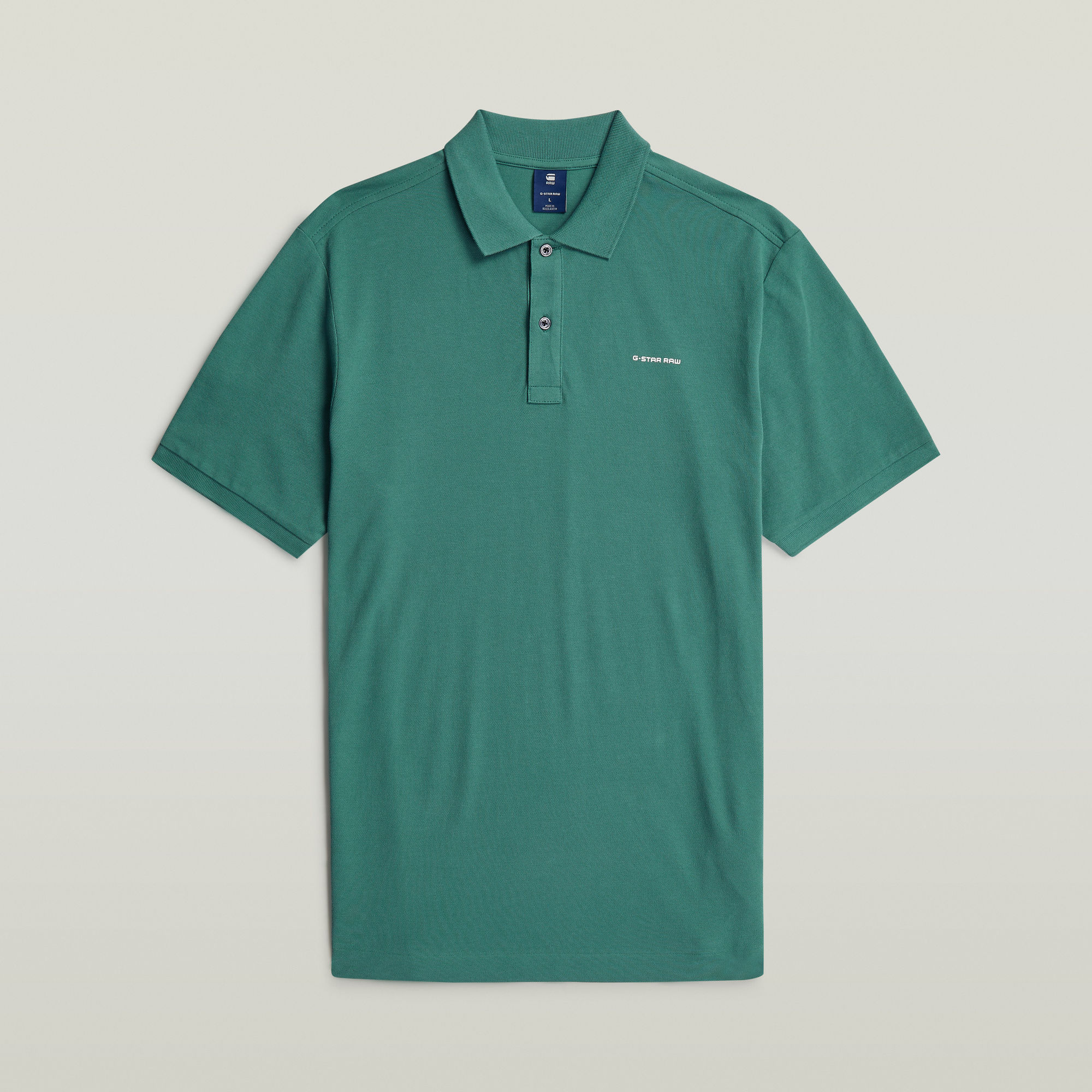 Thumbnail - Oluv Slim Poloshirt - Grün - Herren