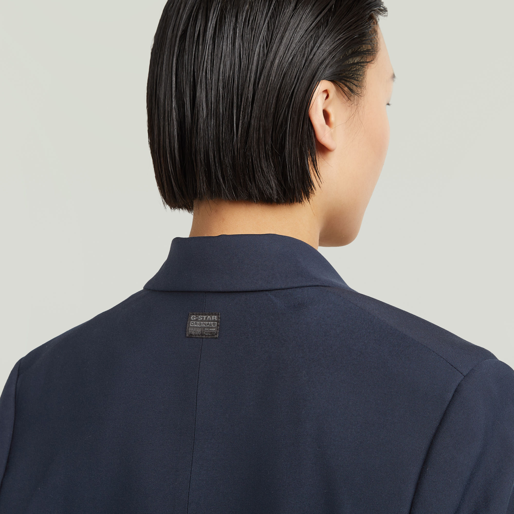 G-Star RAW Short Blazer Donkerblauw Dames