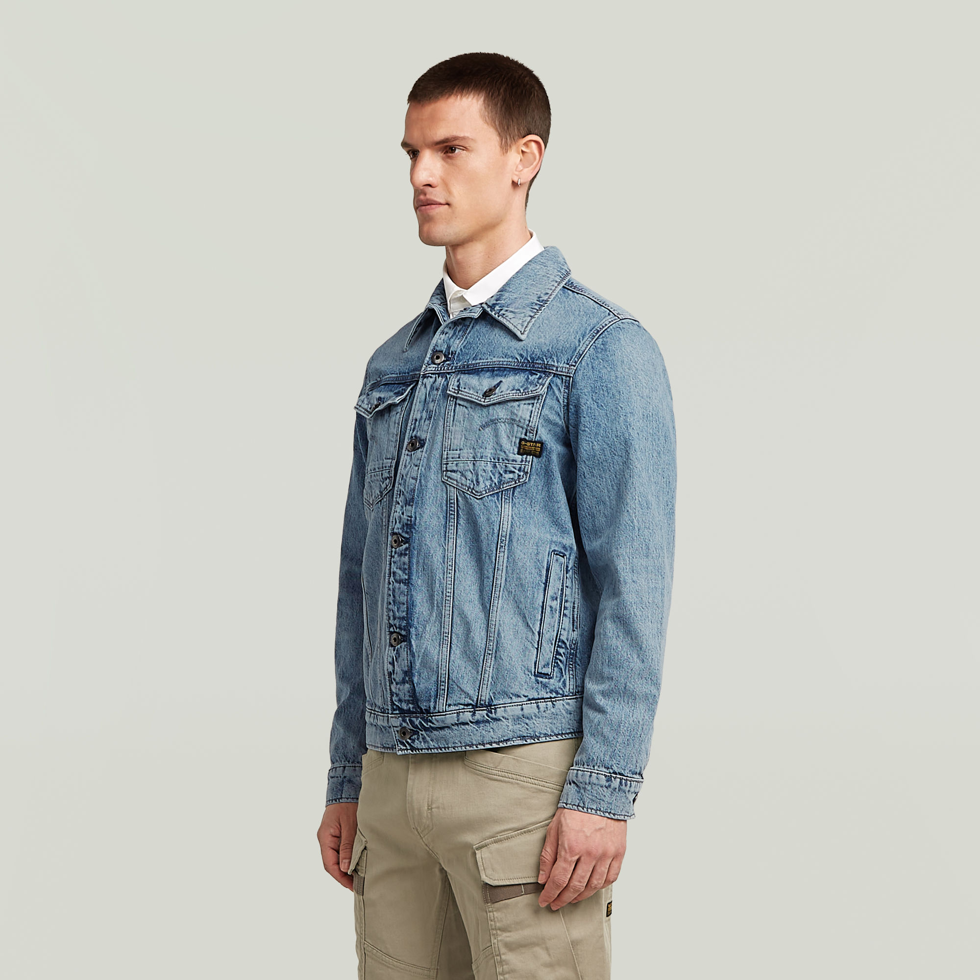 G-Star RAW Essential TD Arc 3D Jack Lichtblauw Heren