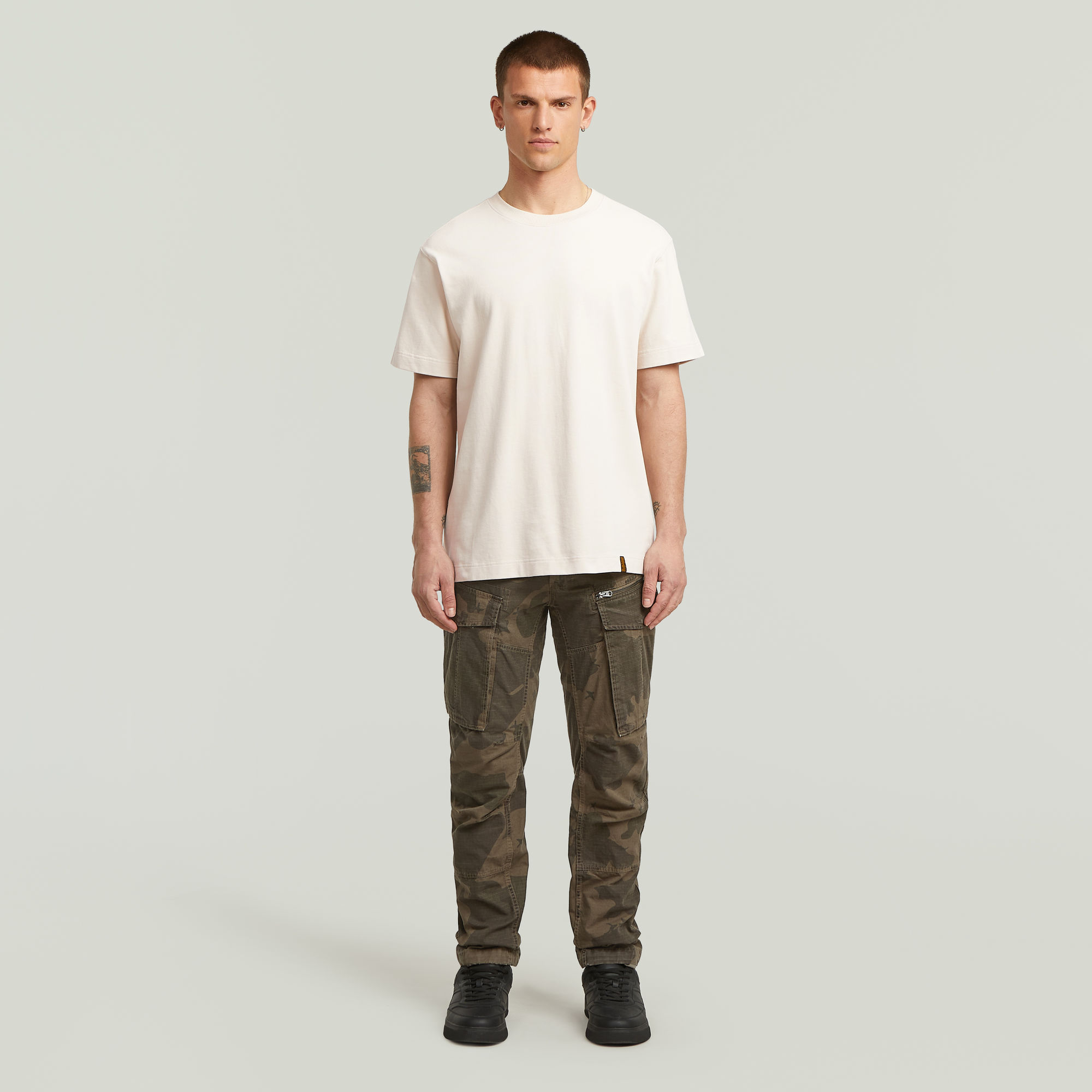 Thumbnail - Essential T-Shirt - Weiß - Herren