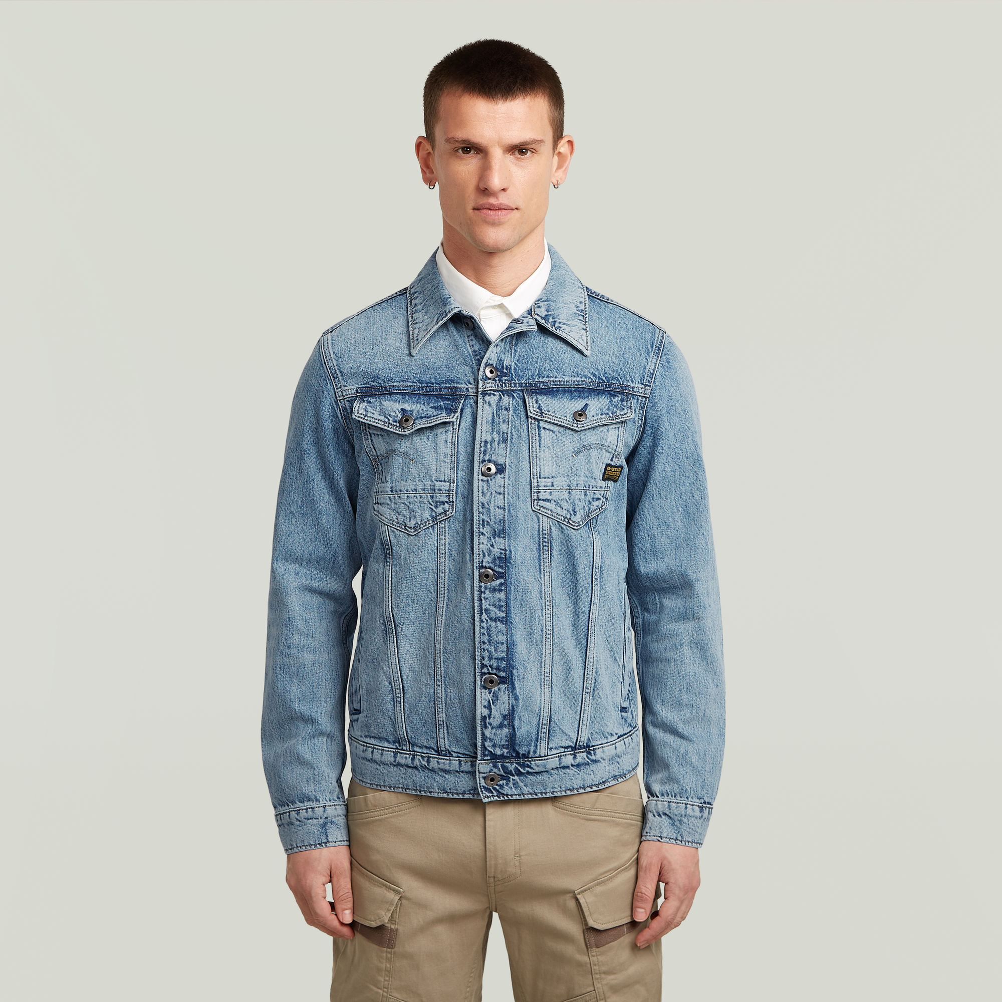 G-Star RAW Essential TD Arc 3D Jack Lichtblauw Heren