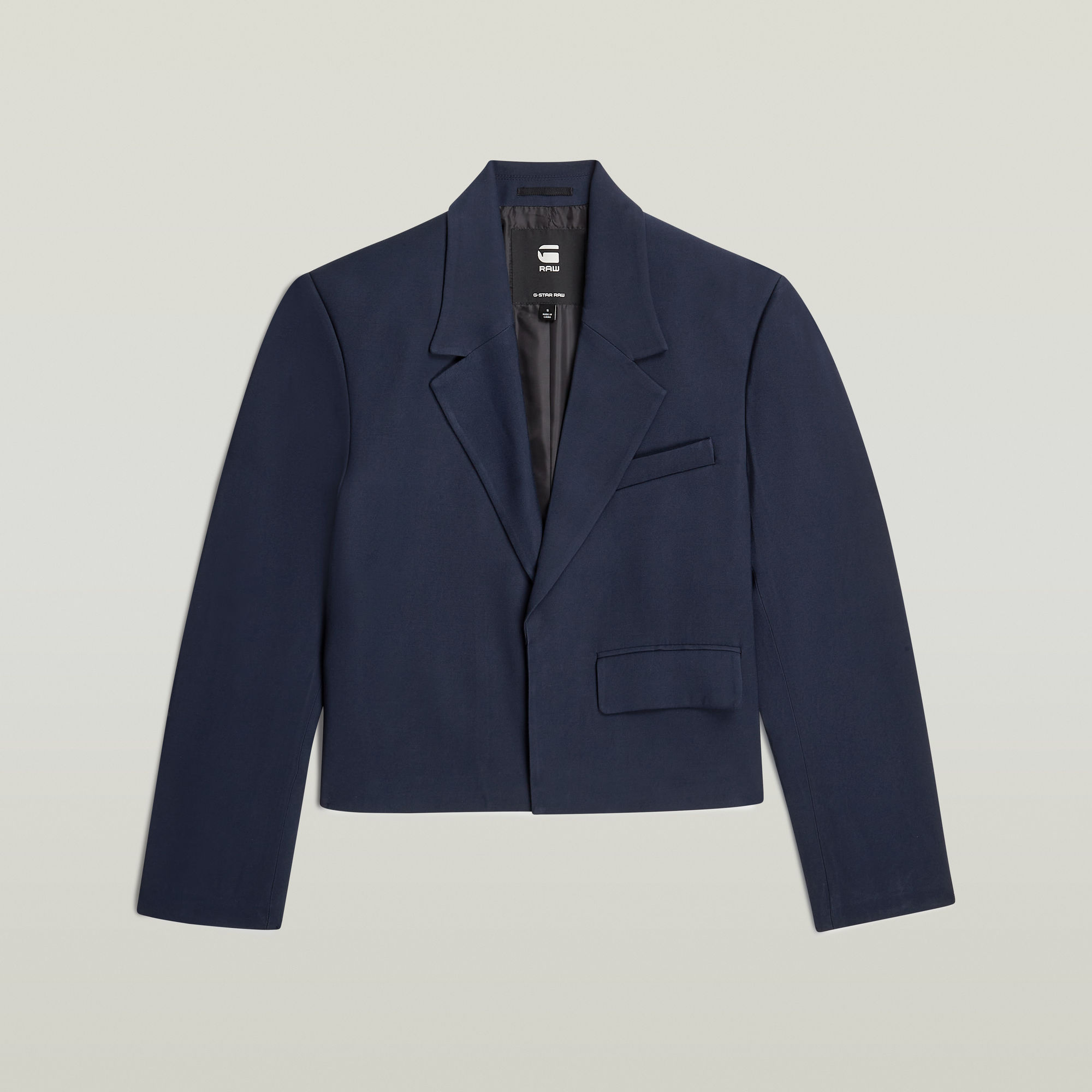 G-Star RAW Short Blazer Donkerblauw Dames