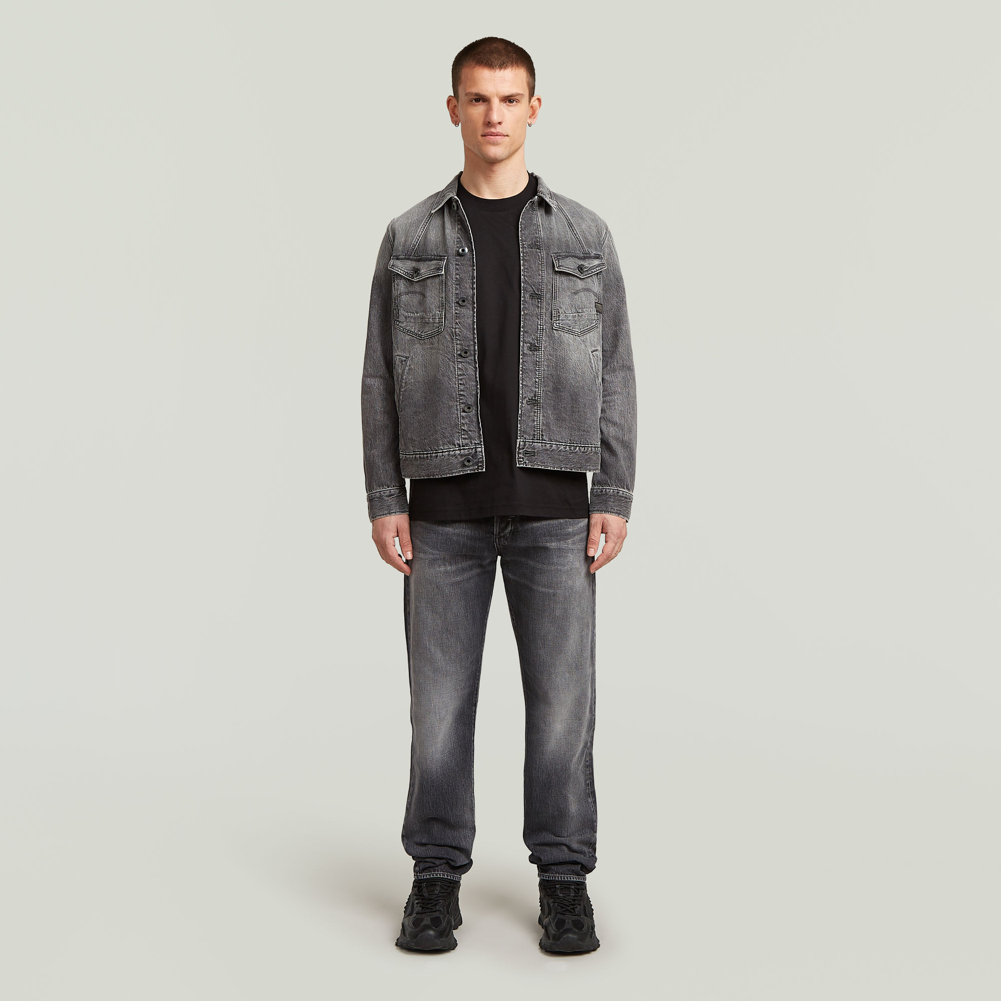 G-Star RAW Morry FWD Regular Tapered Jeans Grijs Heren