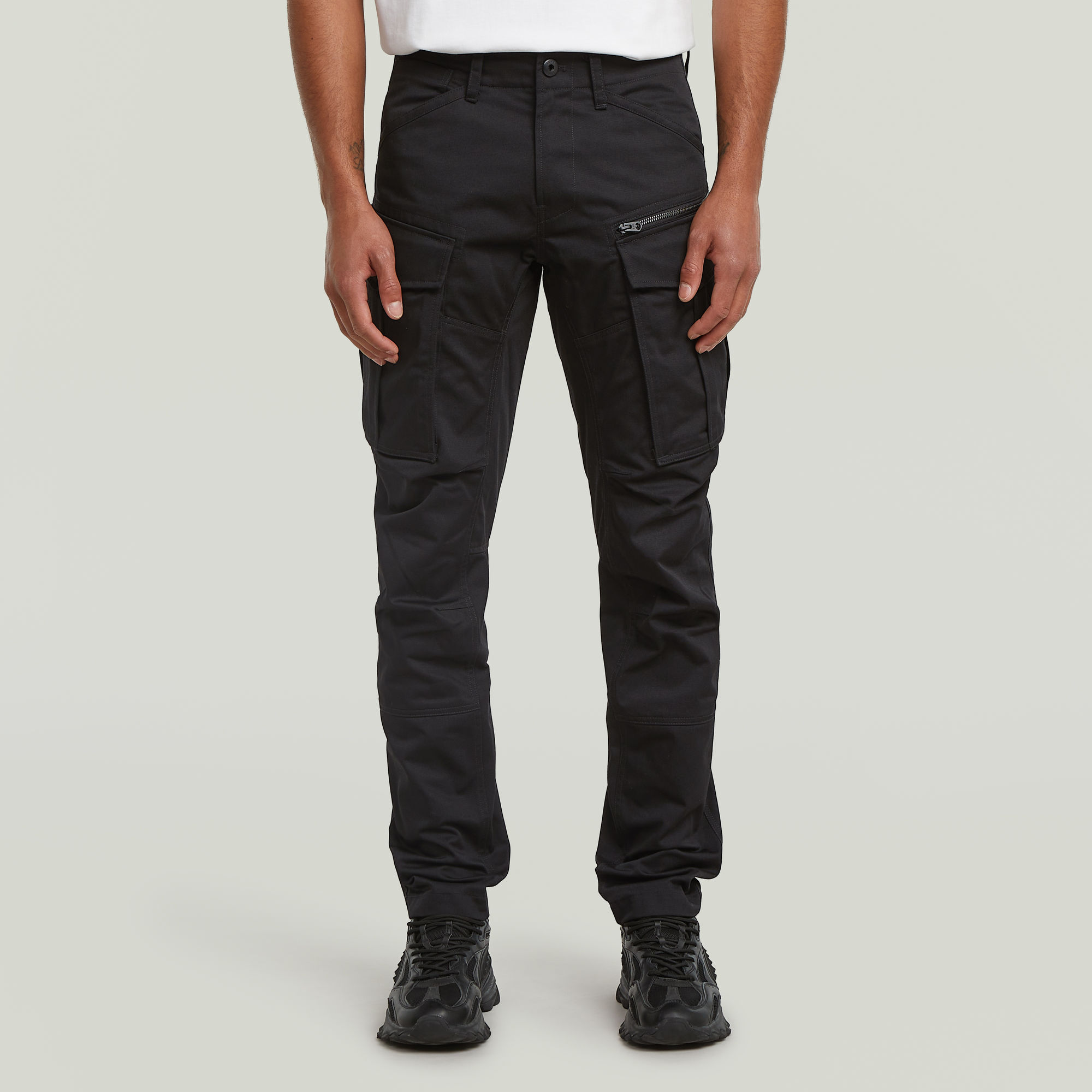 

Rovic Zip 3D Regular Tapered Hose - Schwarz - Herren