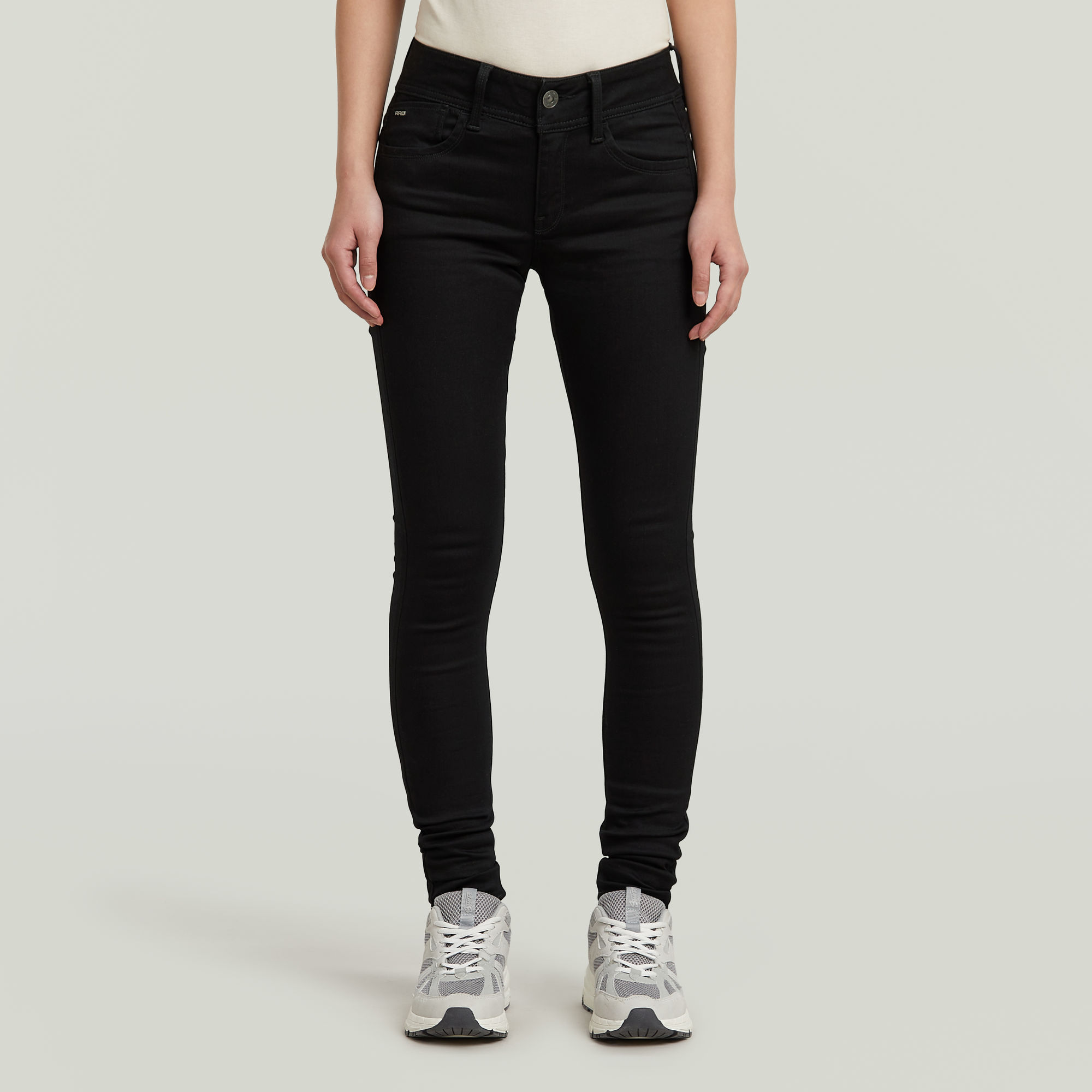 G-Star RAW Lynn Super Skinny Jeans - Zwart - Dames