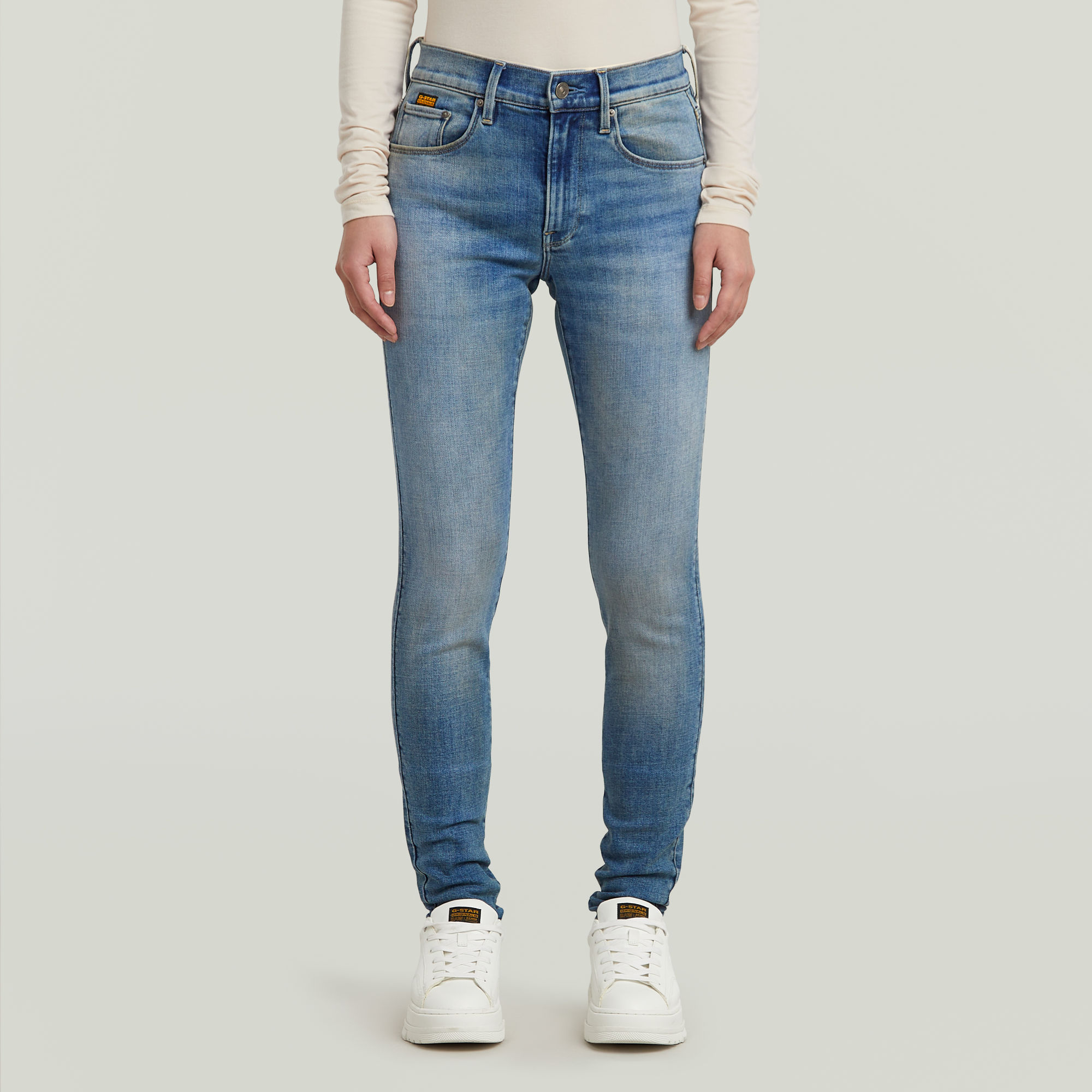 G-Star RAW 3301 Skinny Jeans - Lichtblauw - Dames