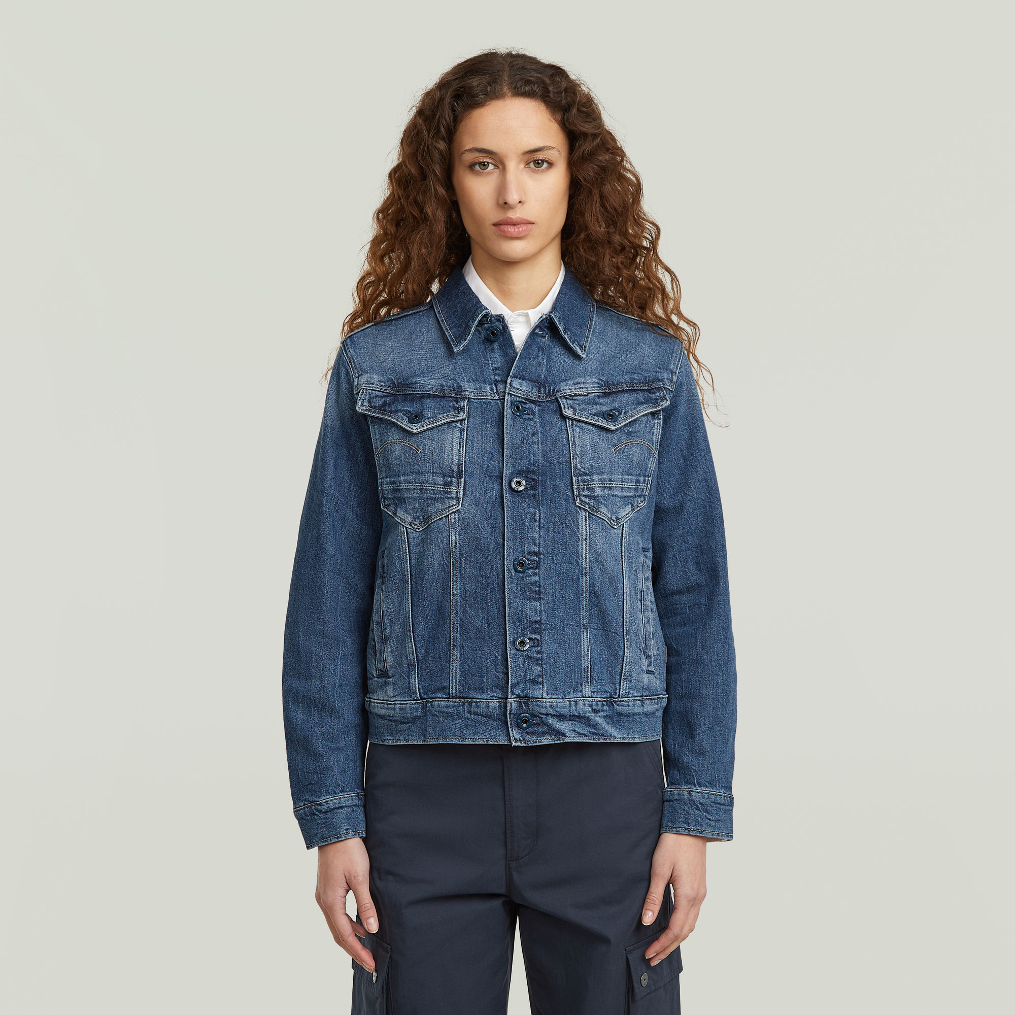 

Arc 3D Jacket - Medium blue - Women