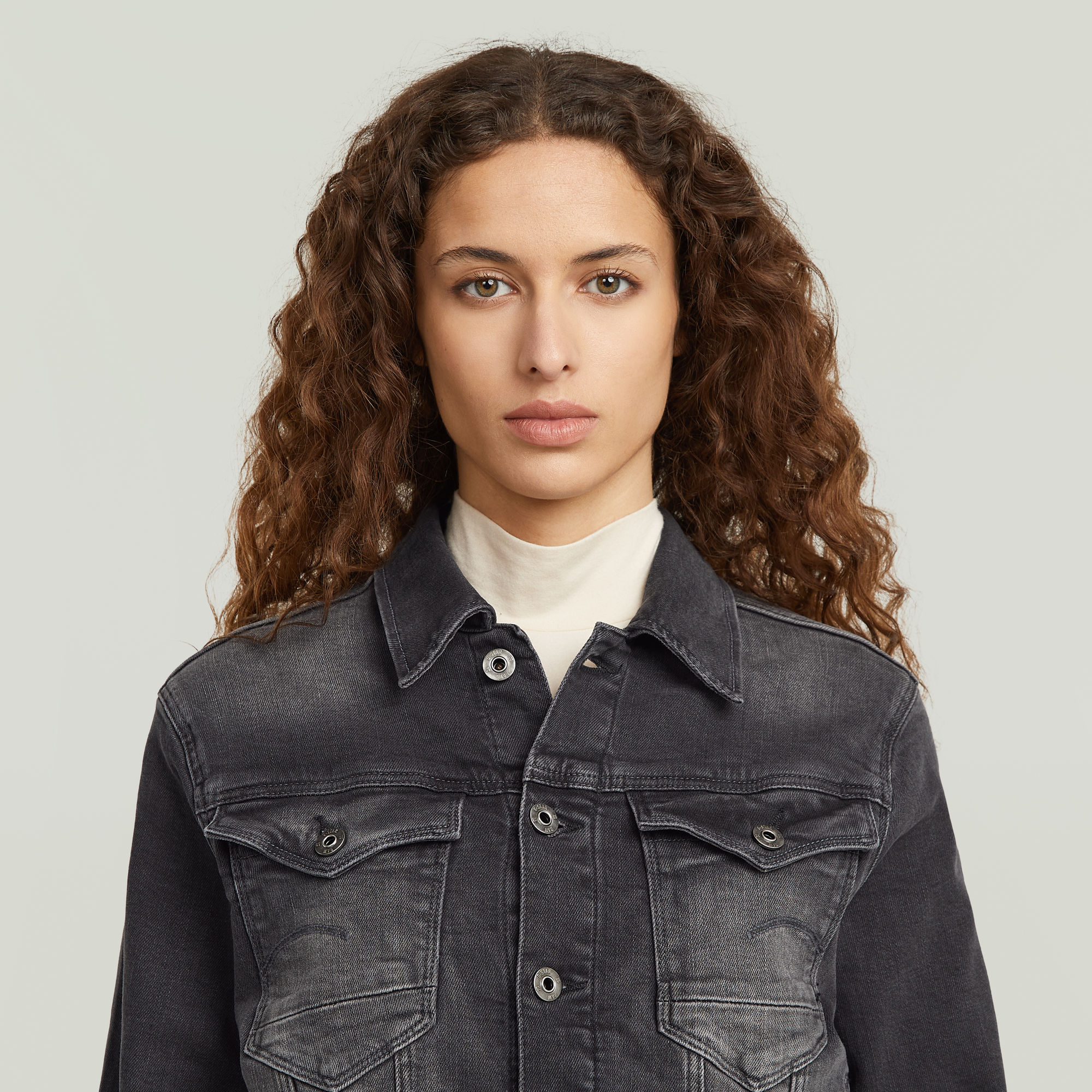G-Star RAW Arc 3D Denim Jack Grijs Dames
