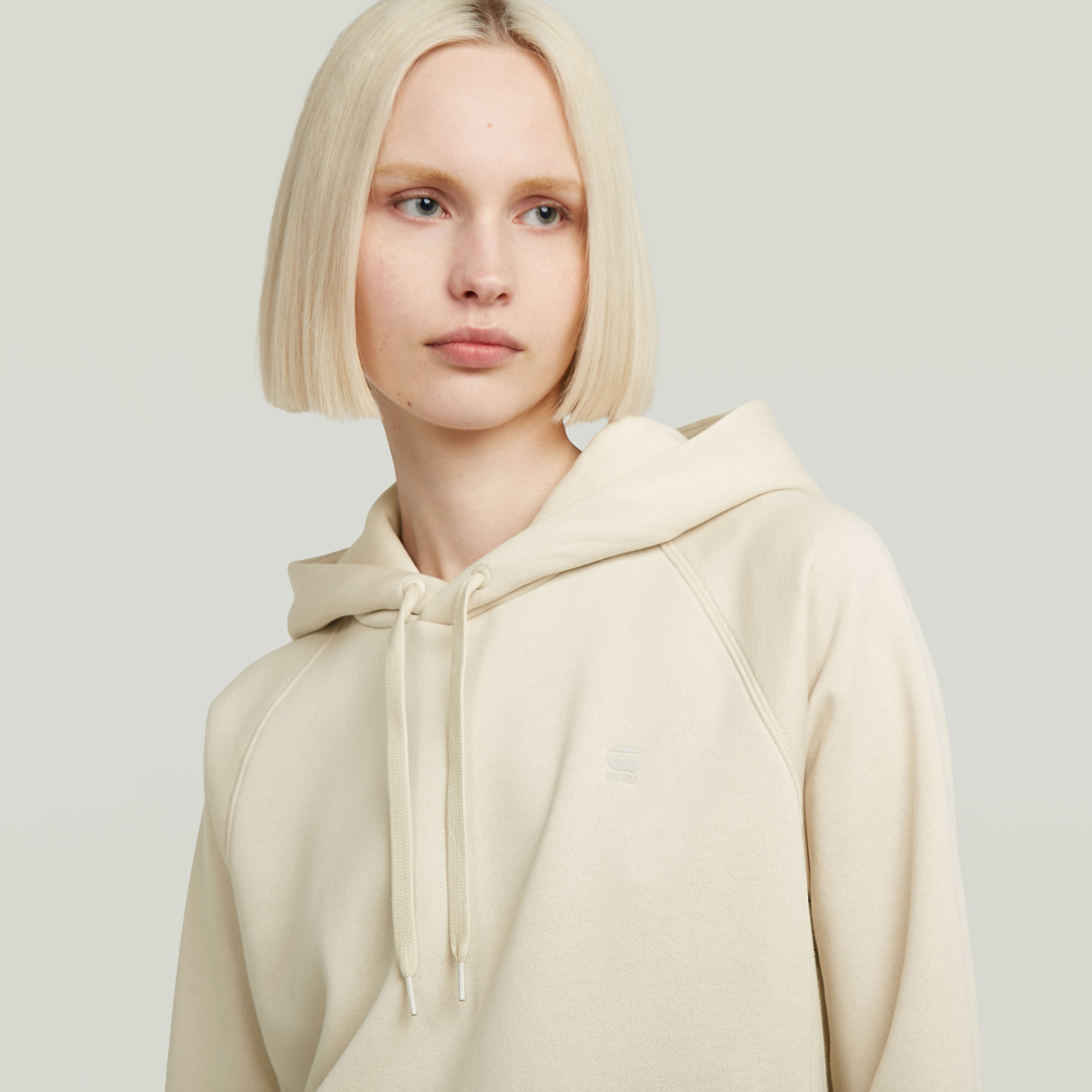 G-Star RAW Premium Core 2.0 Hoodie Wit Dames