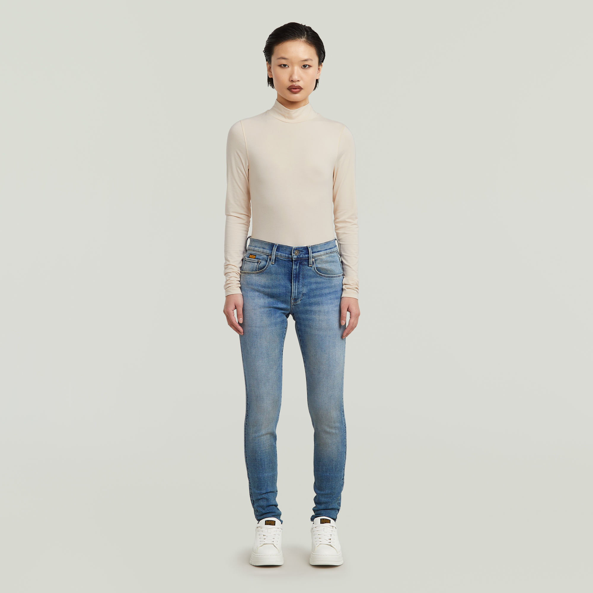 Thumbnail - 3301 Skinny Jeans - Hellblau - Damen