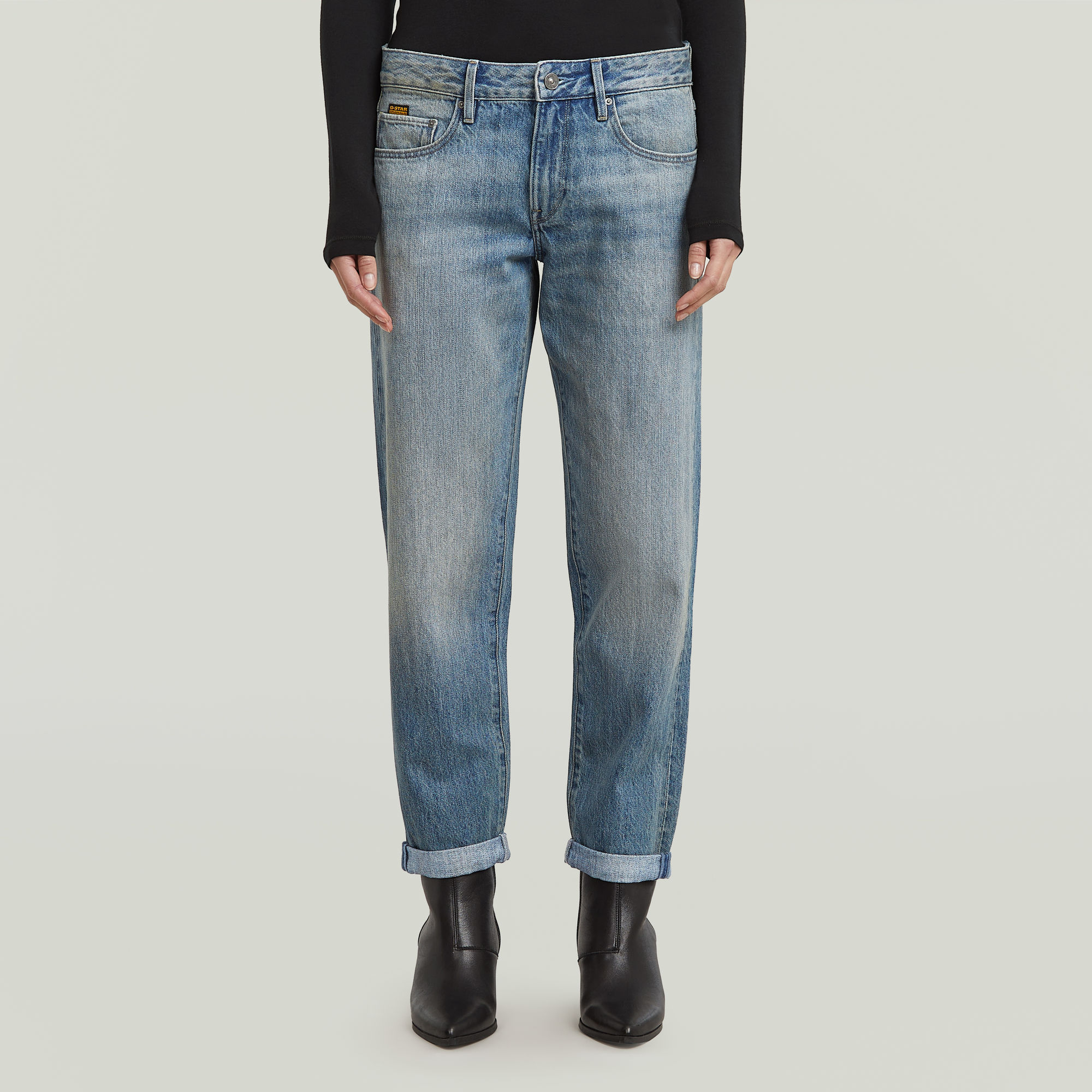Kate Boyfriend Jeans - Hellblau - Damen